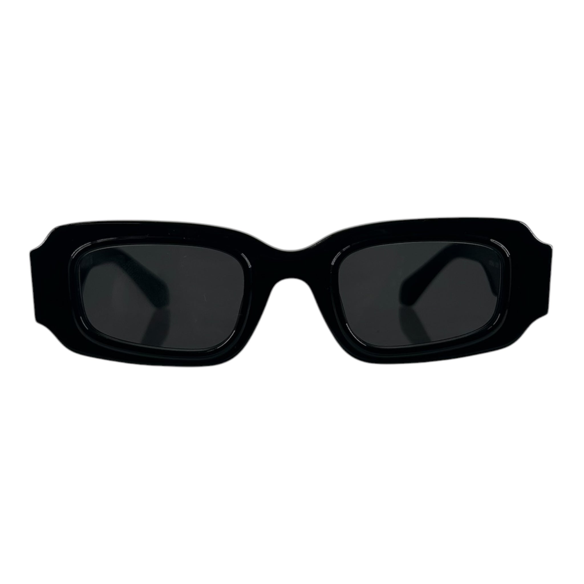 OFF-WHITE/Sunglasses/Plastic/BLK/M's/OW102 1007 CAT3 SLVR LOGO view 1