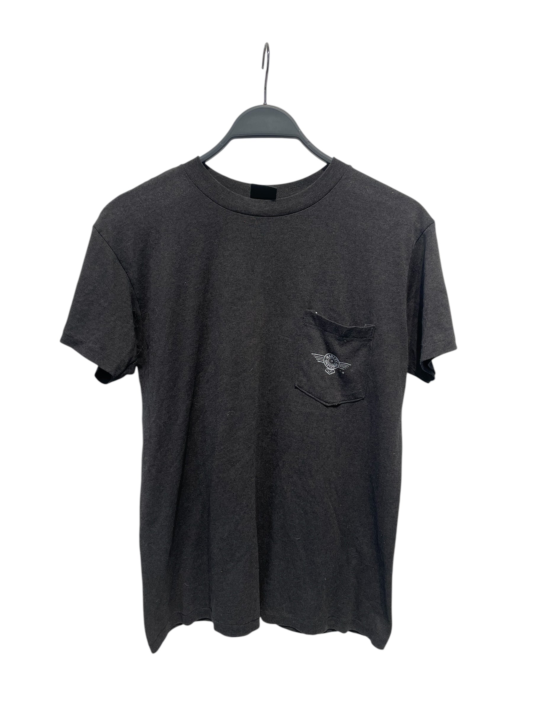HARLEY DAVIDSON/3D EMBLEM/T-Shirt/M/Cotton/BLK/MONTREAL view 1