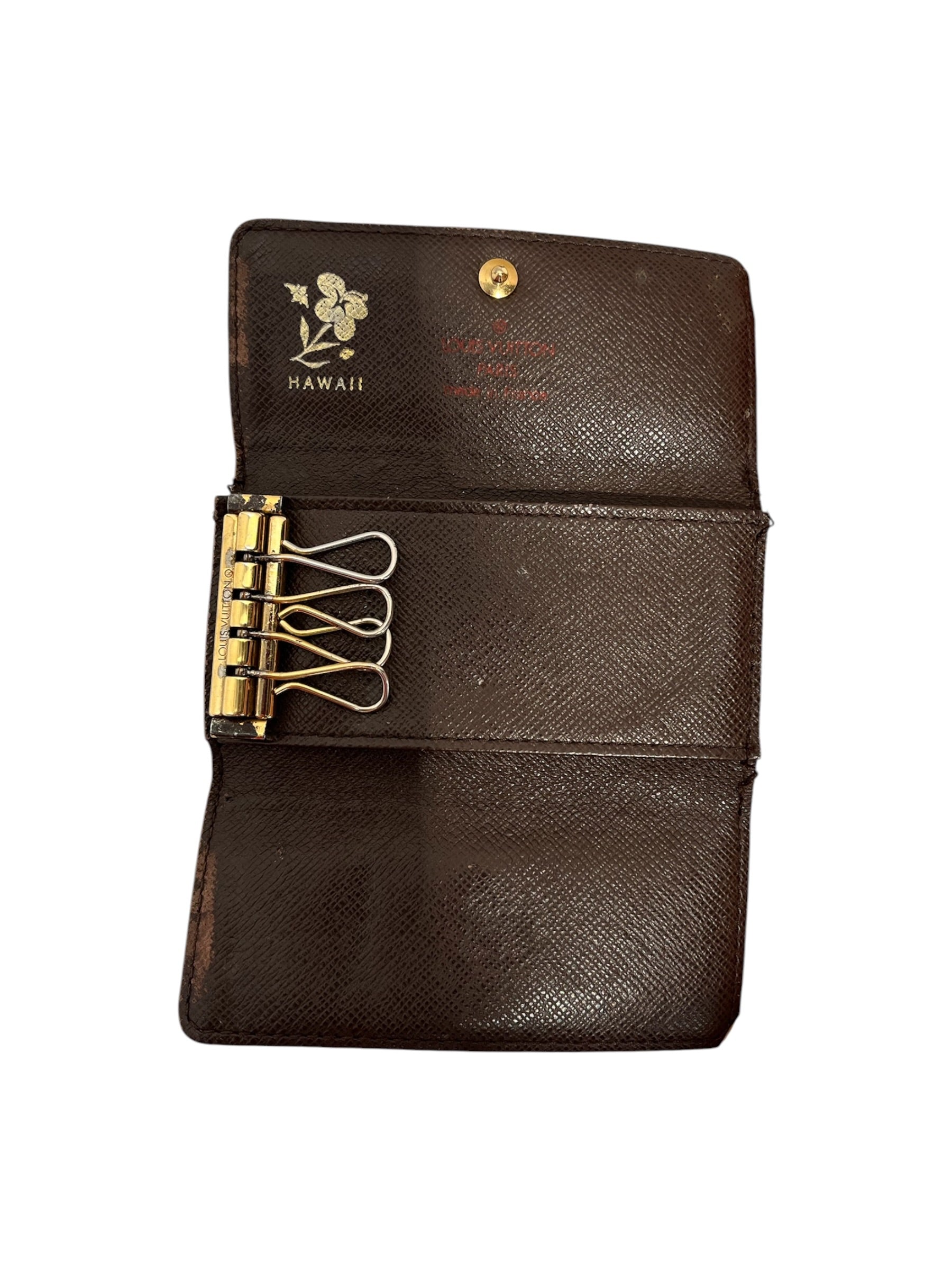 LOUIS VUITTON/Trifold Wallet/Monogram/Leather/BRW/L's/ view 4