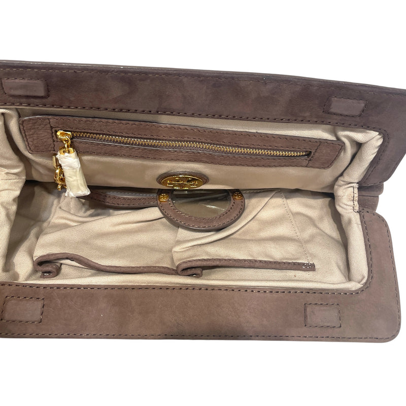 TORY BURCH/Clutch Bag/Leather/BRW/