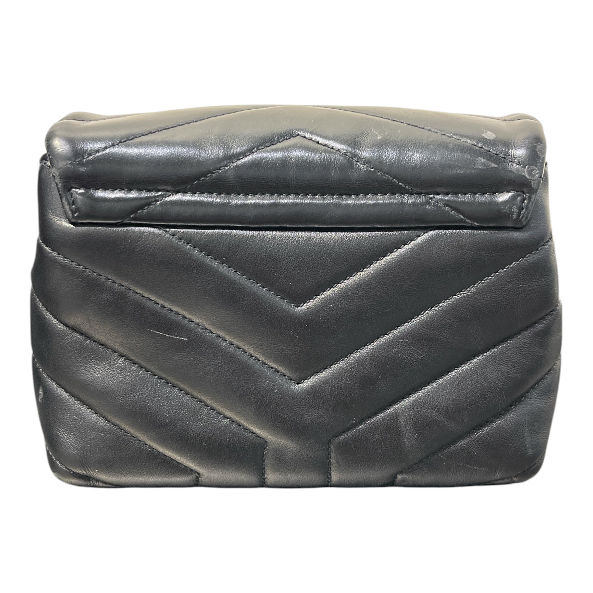 YVES SAINT LAURENT/Cross Body Bag/Leather/BLK/LOULOU LEATHER view 2