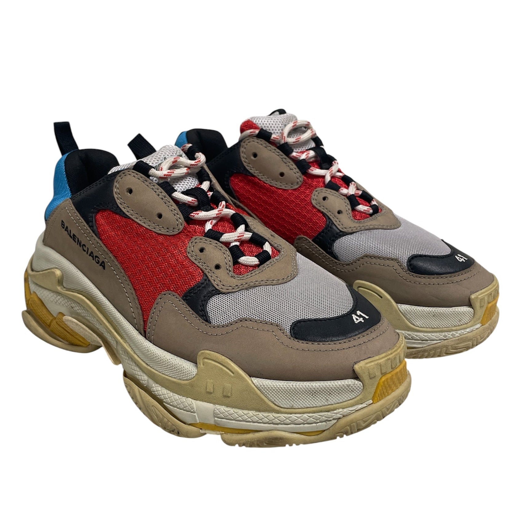 BALENCIAGA/Low-Sneakers/US 8/MLT/41 TRIPLE S view 1