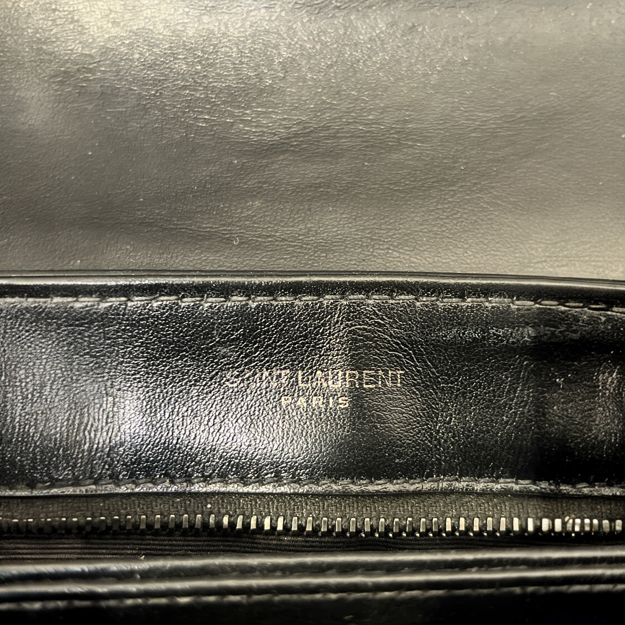 YVES SAINT LAURENT/Cross Body Bag/Leather/BLK/LOULOU LEATHER view 5