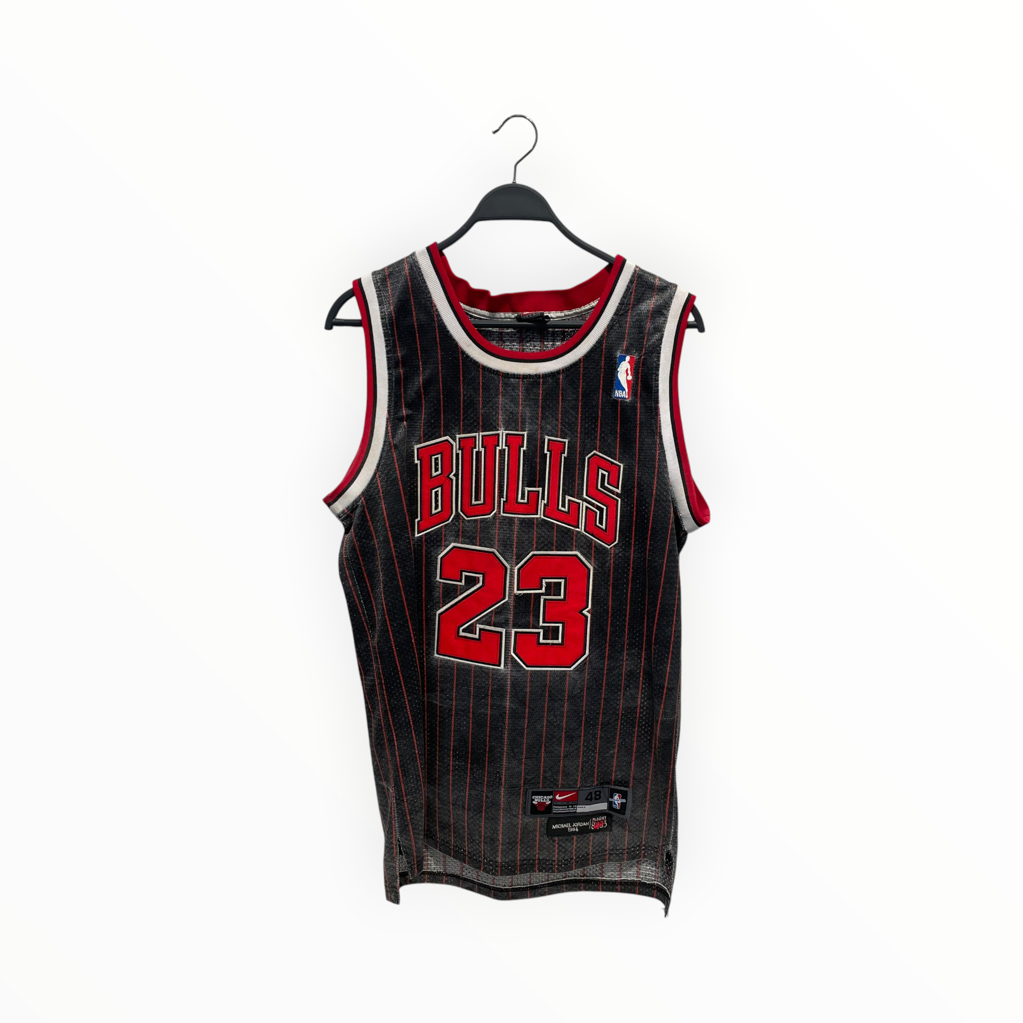 NIKE/Tank Top/M/Polyester/GRY/Stripe/vintage jordan 23 jersey view 1