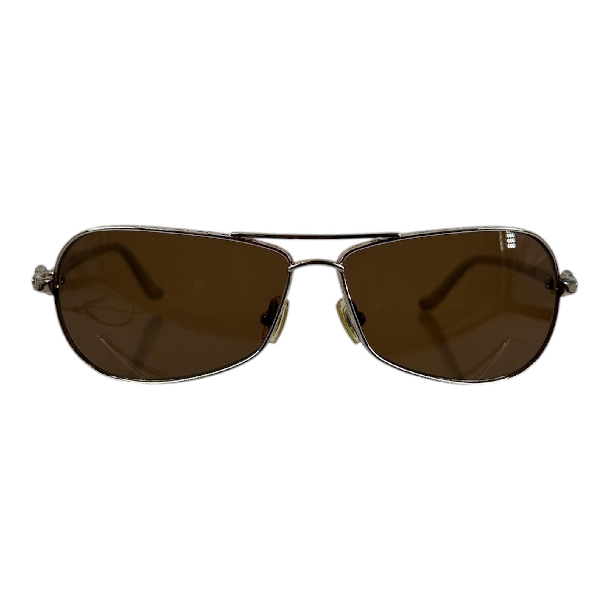 CHROME HEARTS/Sunglasses/Metal/BRW/M's/GRAND BEAST AVIATOR view 1