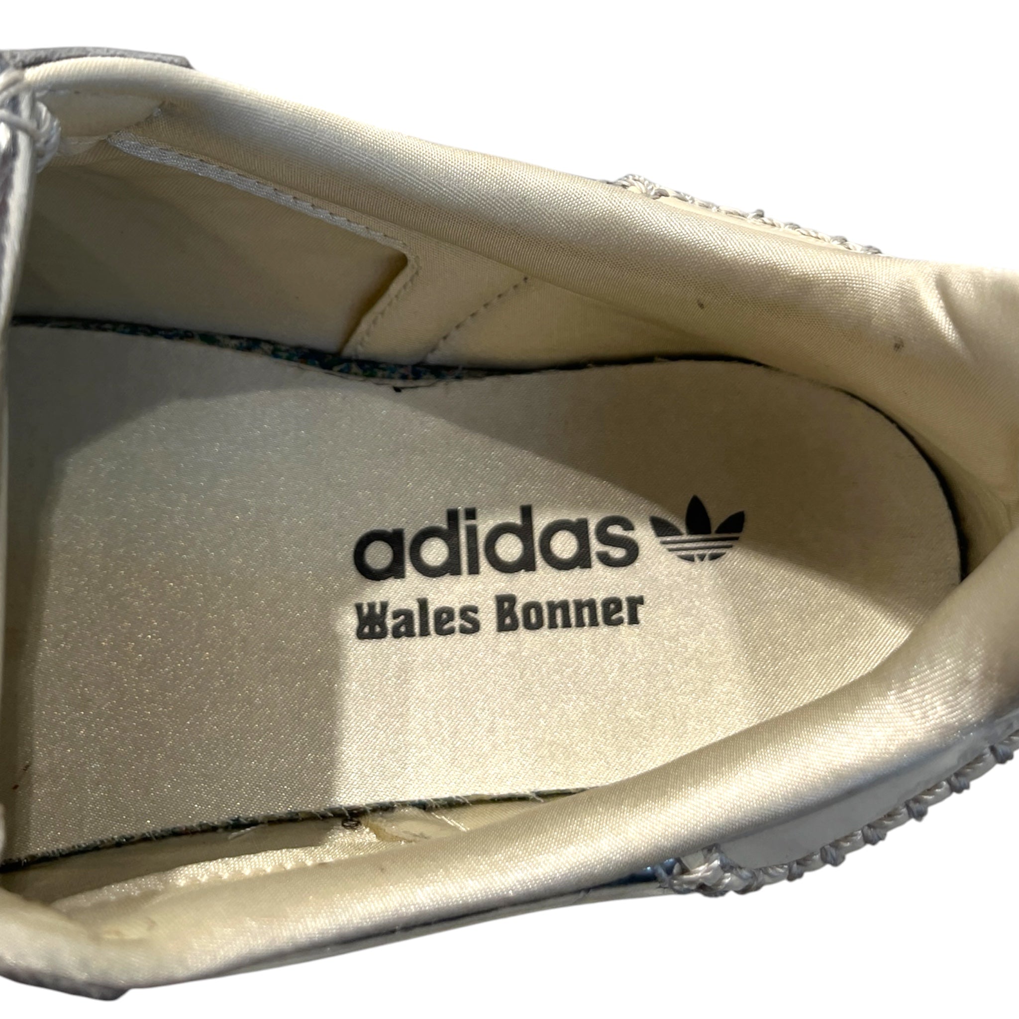 adidas/WALES BONNER/BONNER X SAMBA SILVER METALLIC/Low-Sneakers/US 11/Stripe/Leather/SLV/IG8181 view 3