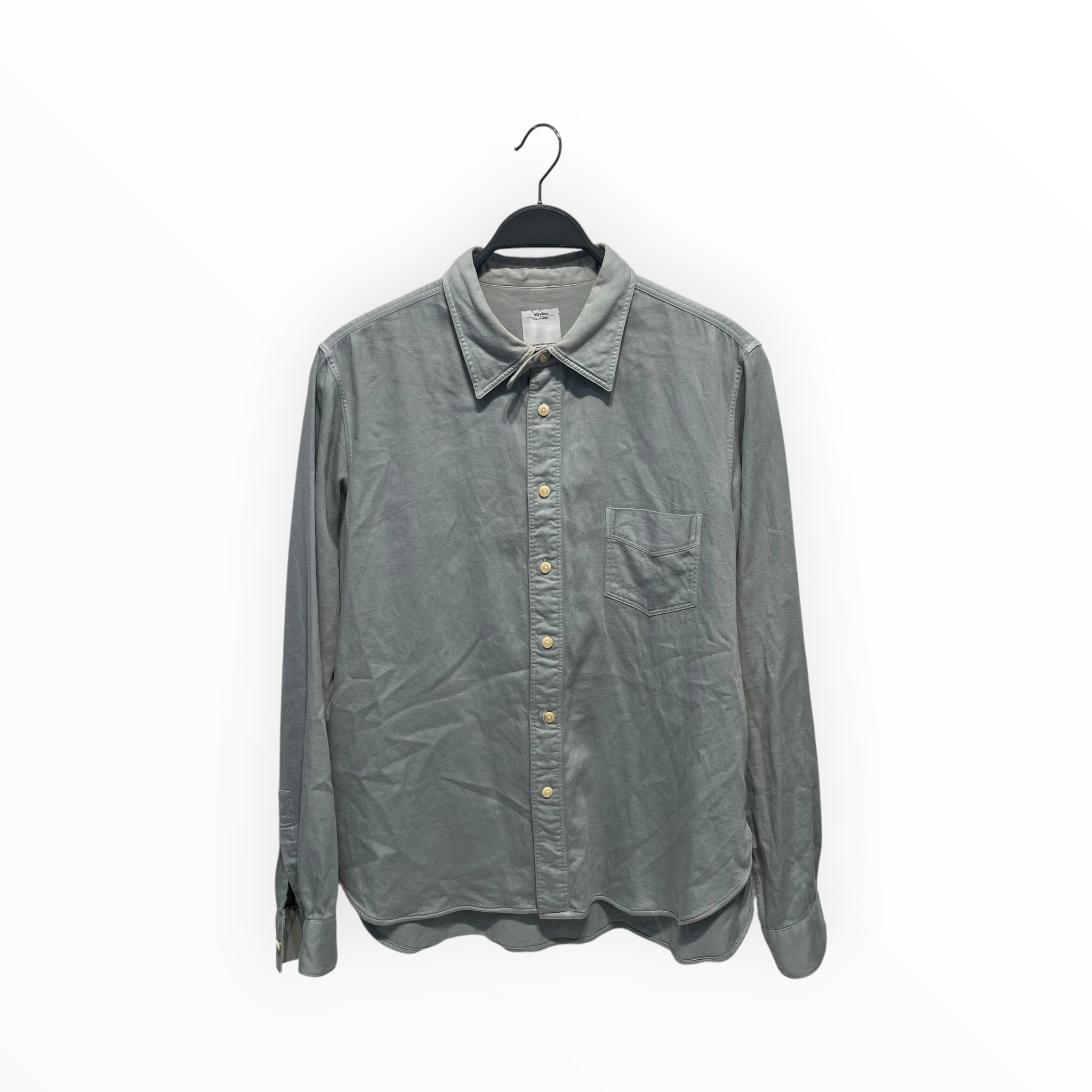 visvim/LS Shirt/1/Cotton/BLU/SOFT BUTTON DOWN view 1