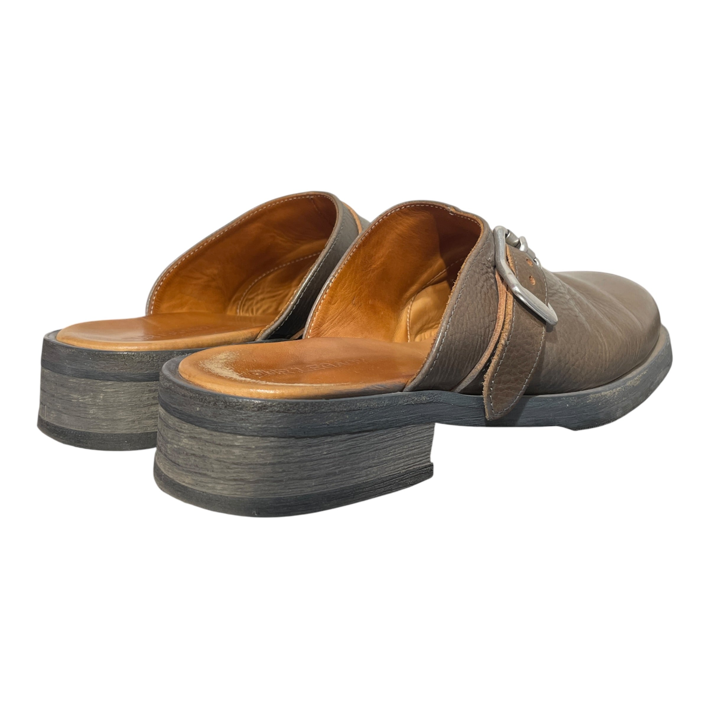 OUR LEGACY/Sandals/EU 40/Leather/GRN/Camion Mule view 2