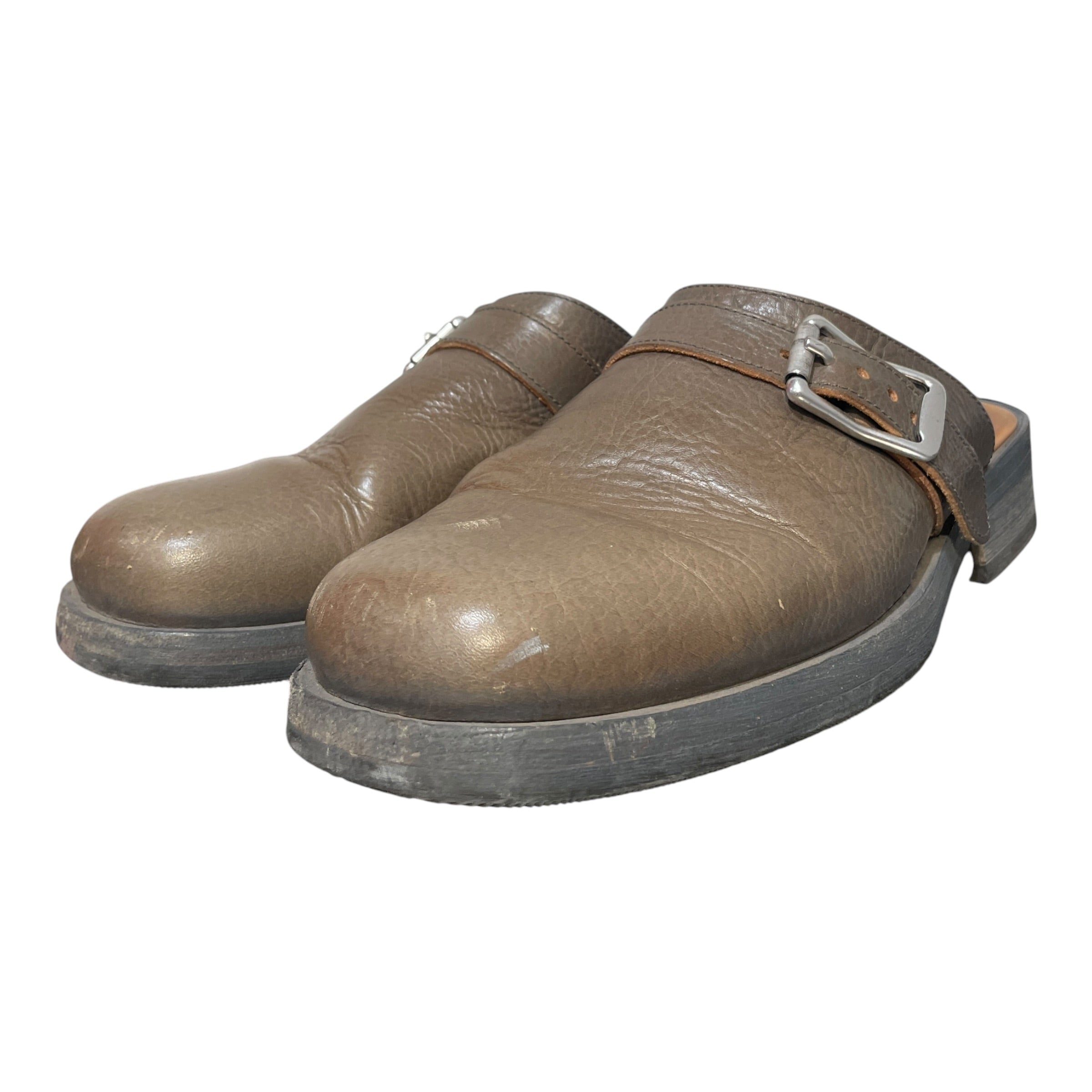 OUR LEGACY/Sandals/EU 40/Leather/GRN/Camion Mule view 3