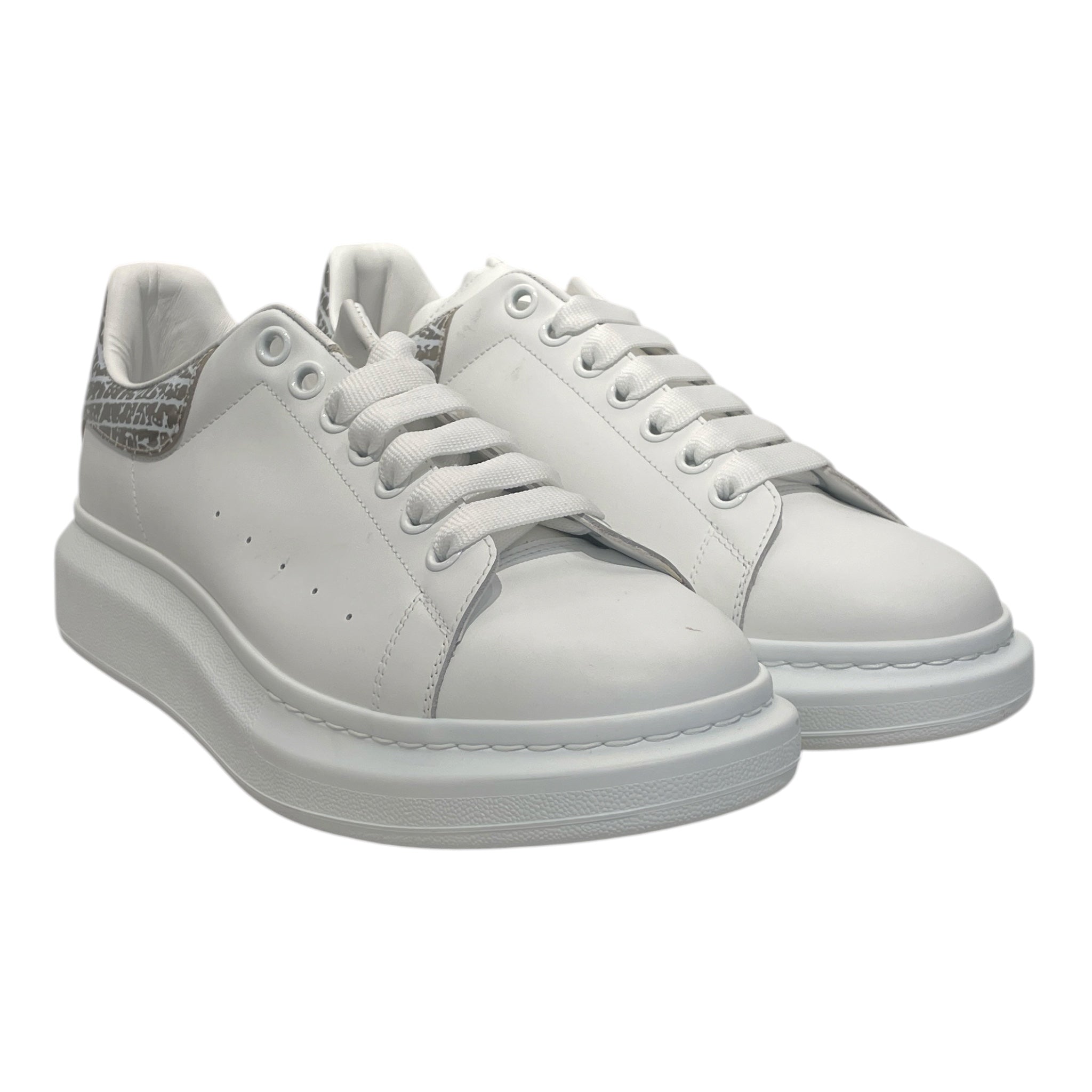 Alexander McQueen/Low-Sneakers/EU 43/Acrylic/WHT/ view 1