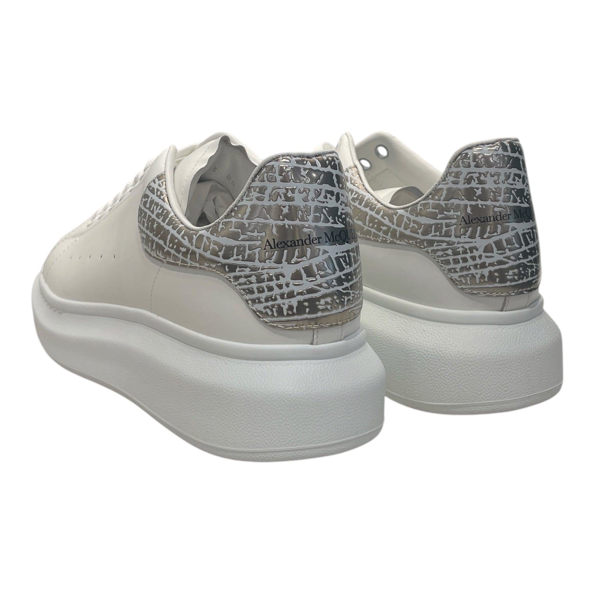 Alexander McQueen/Low-Sneakers/EU 43/Acrylic/WHT/ view 2