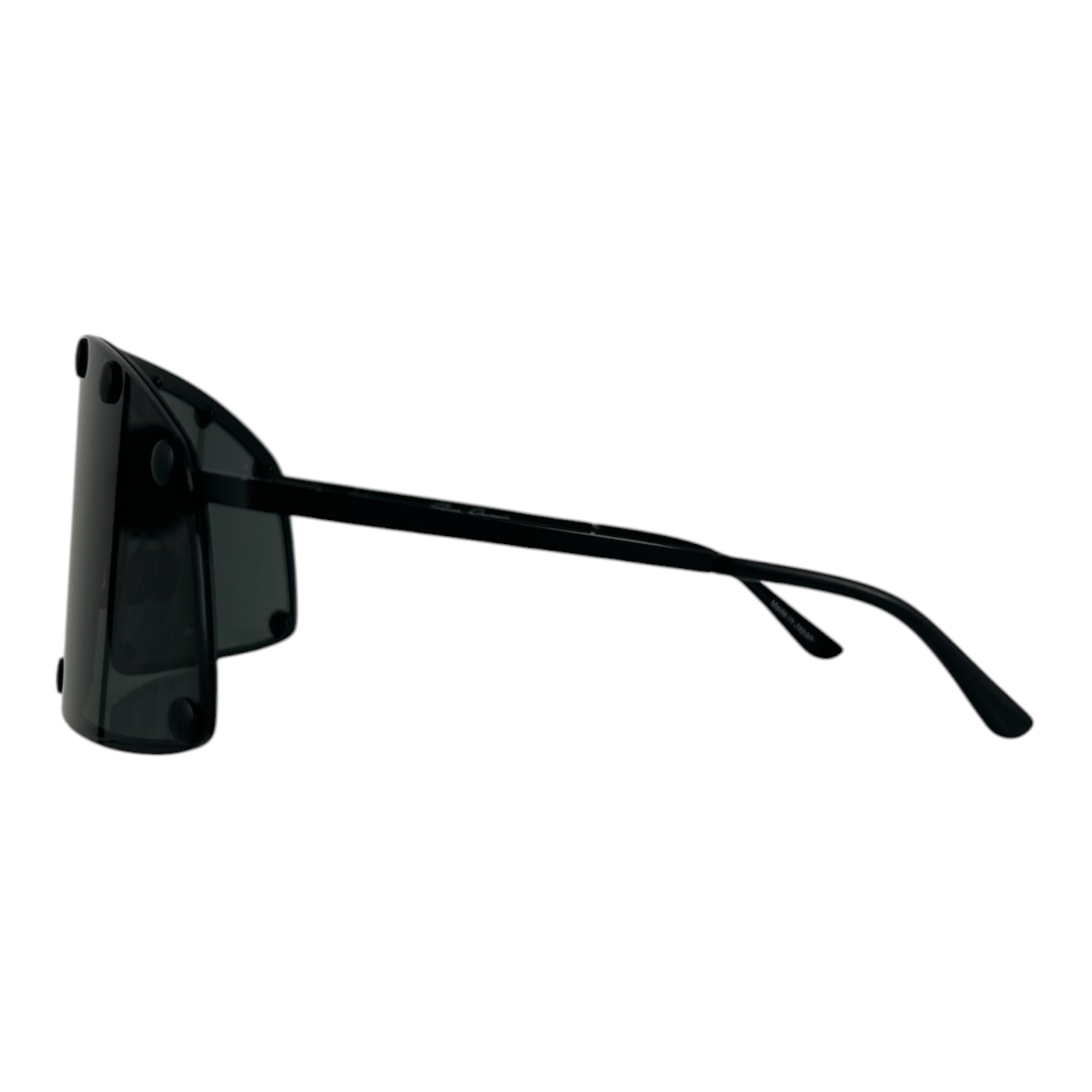 Rick Owens/Sunglasses/Metal/BLK/M's/SHIELD SUNGLASSES view 3