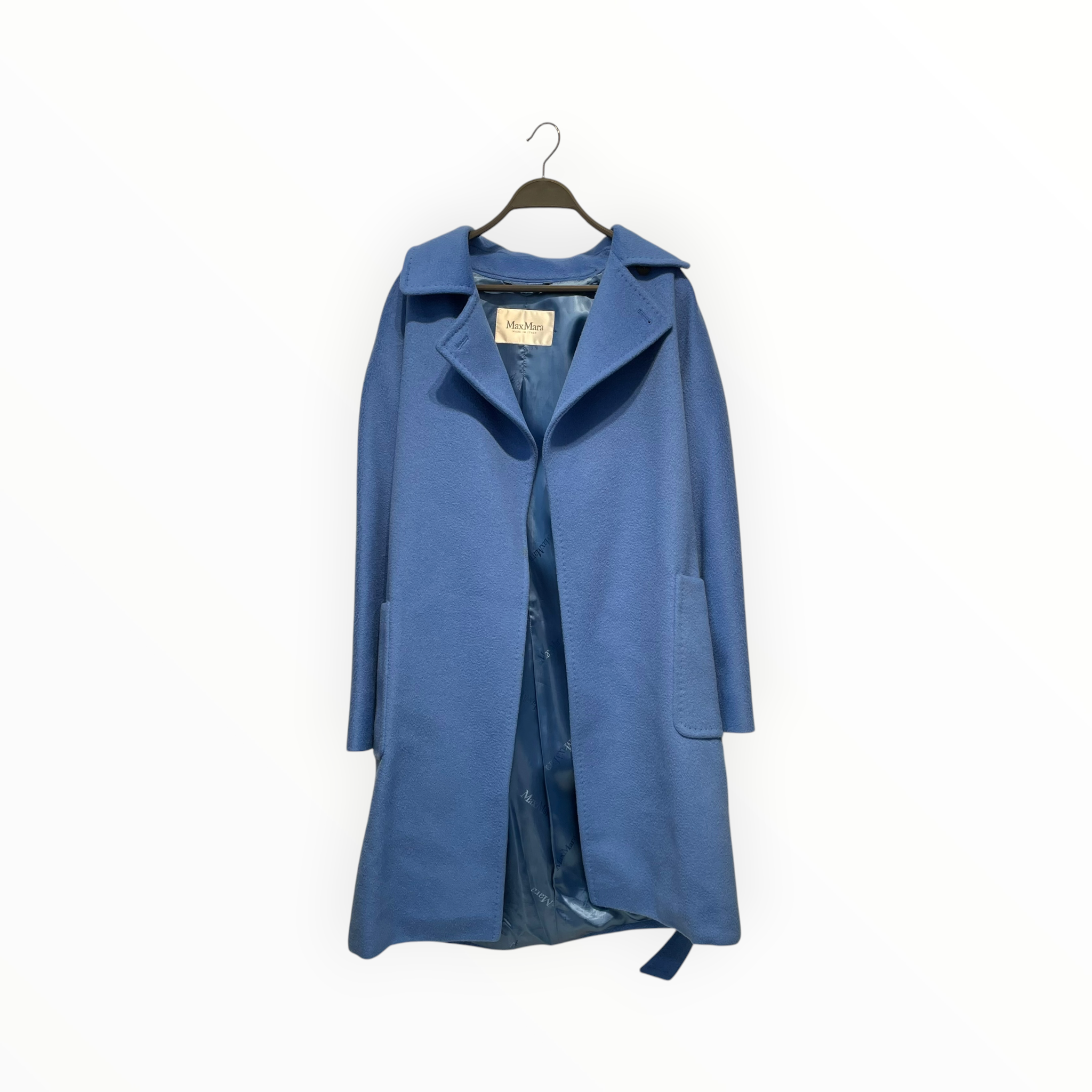 MAX MARA/Trench Coat/Wool/BLU/ view 1