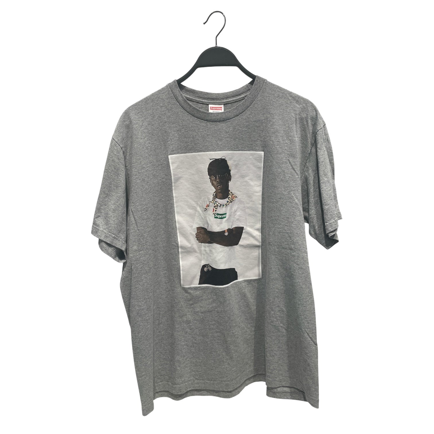Supreme/T-Shirt/L/Cotton/GRY/TYLER THE CREATOR view 1