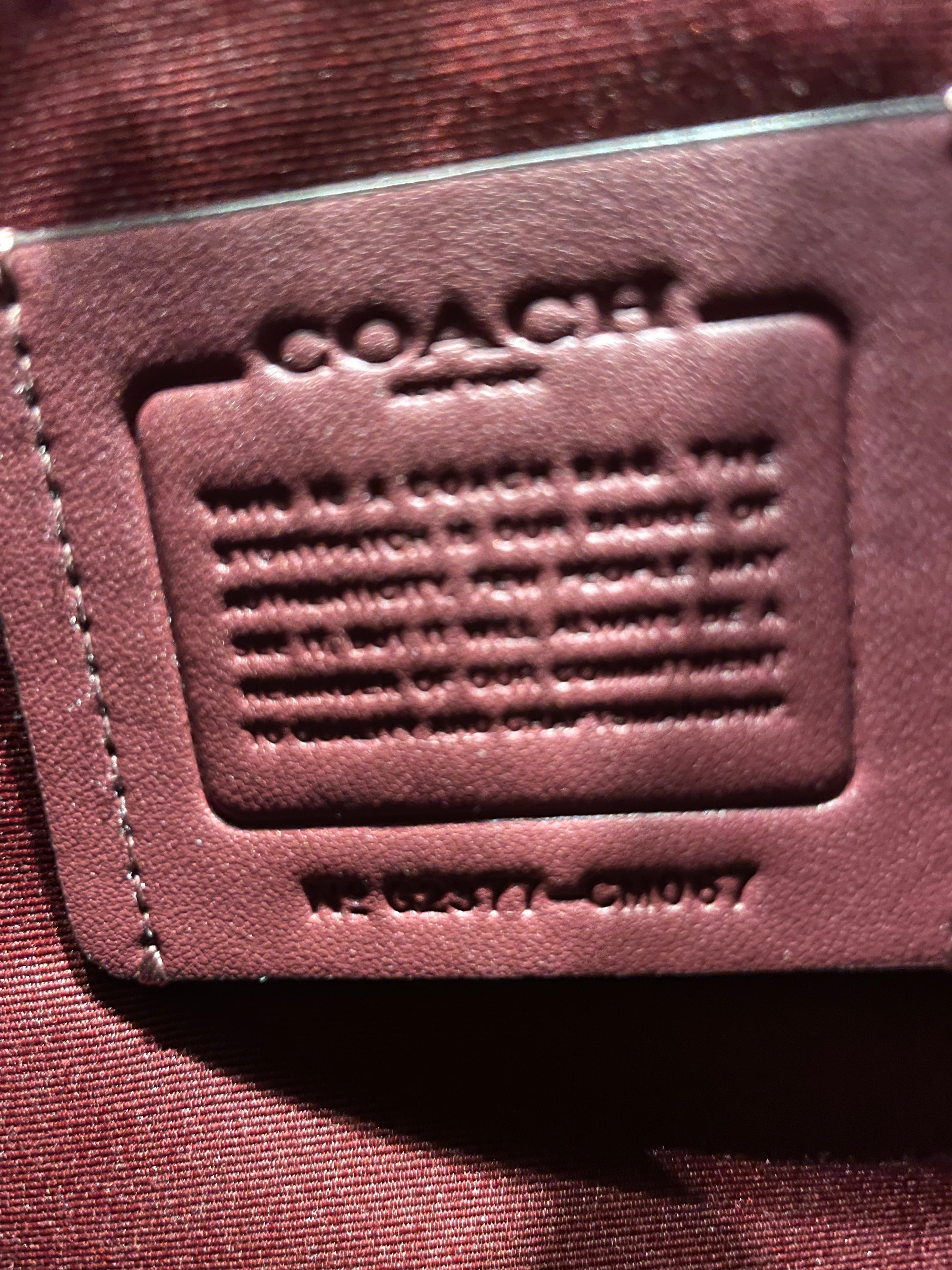 COACH/Tote Bag/Leather/RED/Smith CM067 view 5