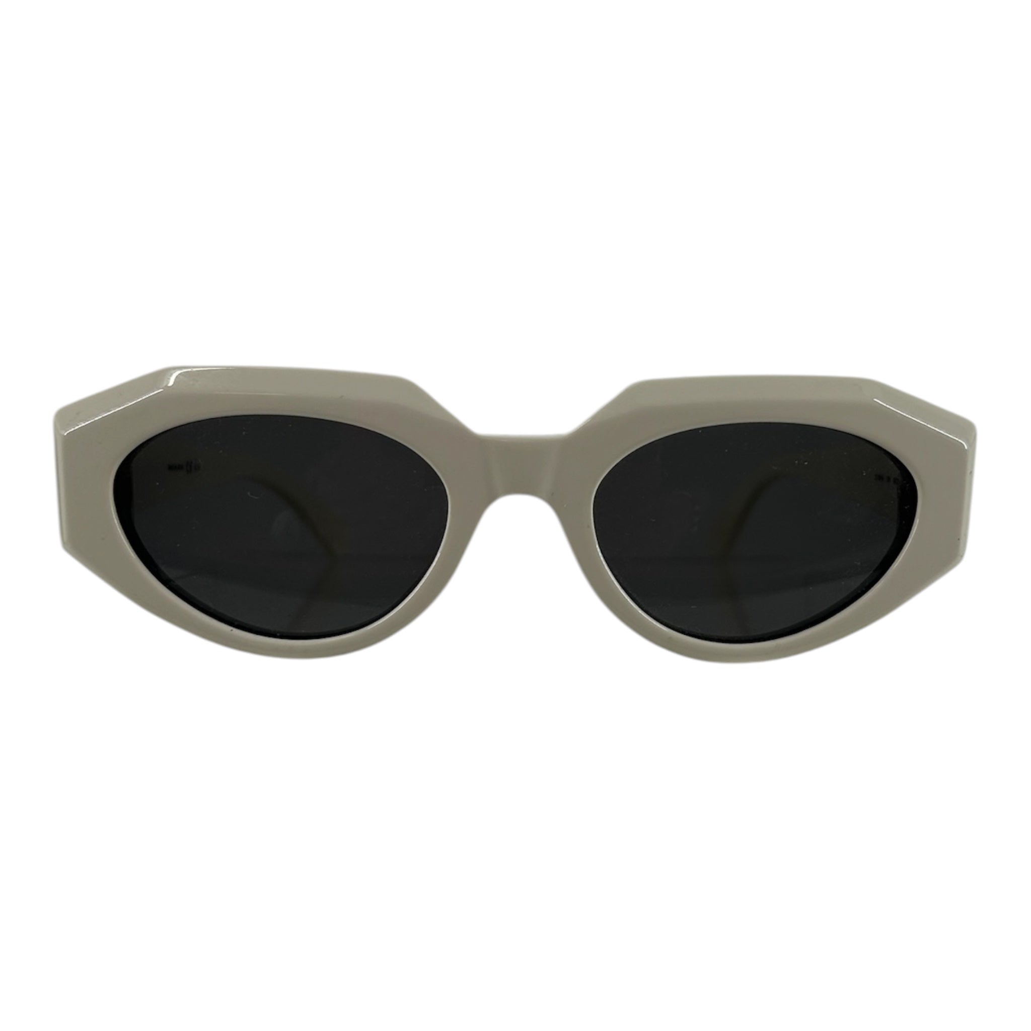 BOTTEGA VENETA/Sunglasses/Plastic/WHT/Oval/L's/BV1031S 003 GOLD DTAIL view 1