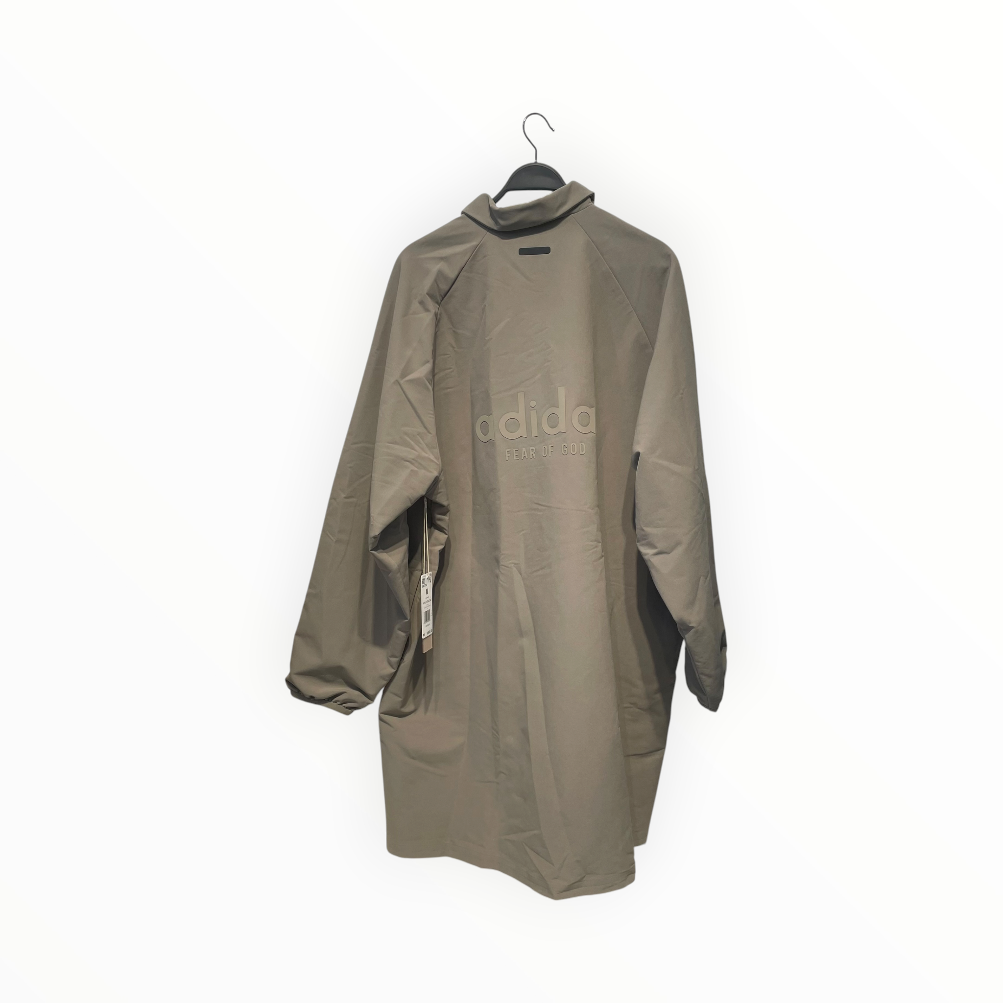 adidas/FEAR OF GOD/Jacket/M/Polyester/KHK/FULL LENGHT JACKET view 2