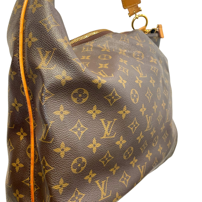 [Japan Used Bag] Used Louis Vuitton  Monogram Brw/Pvc/Brw Bag