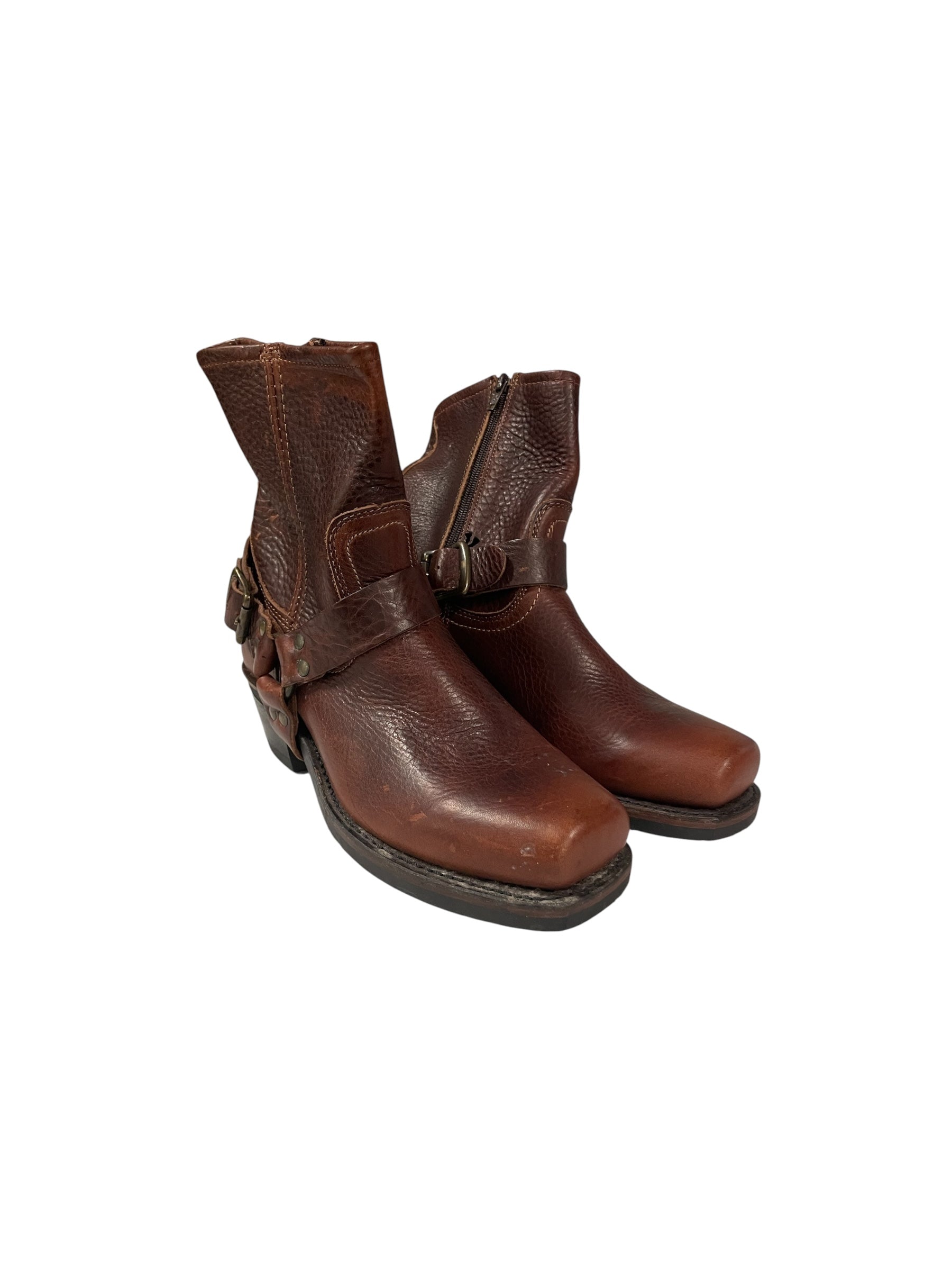 FRYE/Boots/US 7/Leather/BRW/HARNESS ENGINEER BOOT SQ TOE view 1