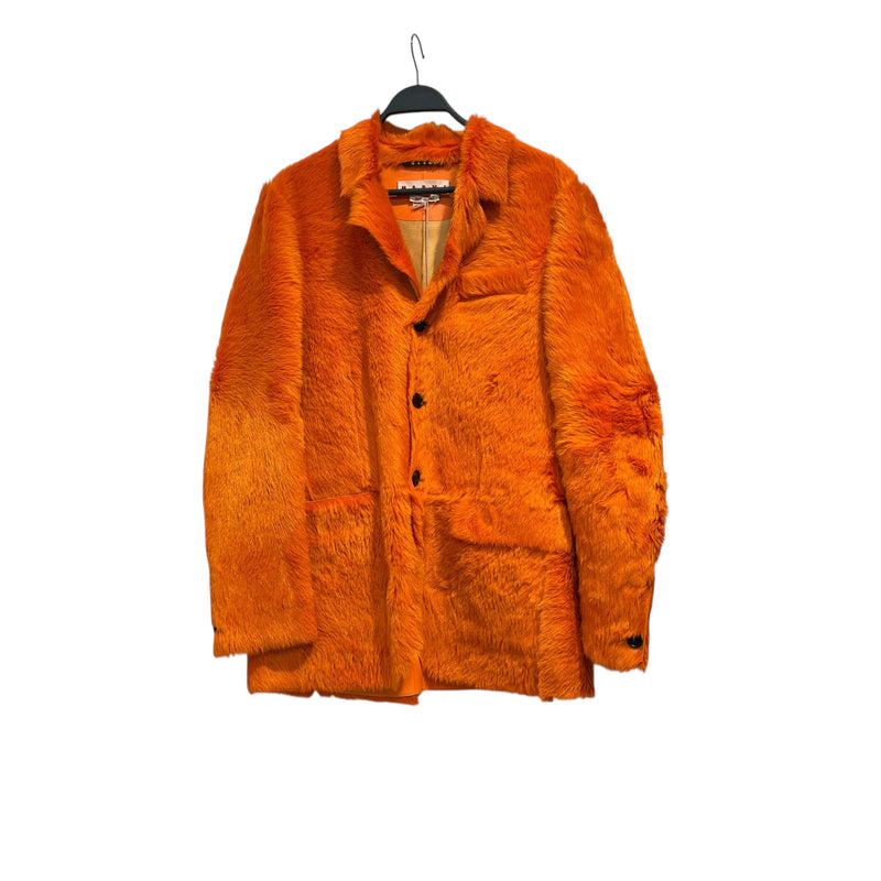MARNI/Jacket/40/Leather/ORN/LONG HAIR CALF LEATHER