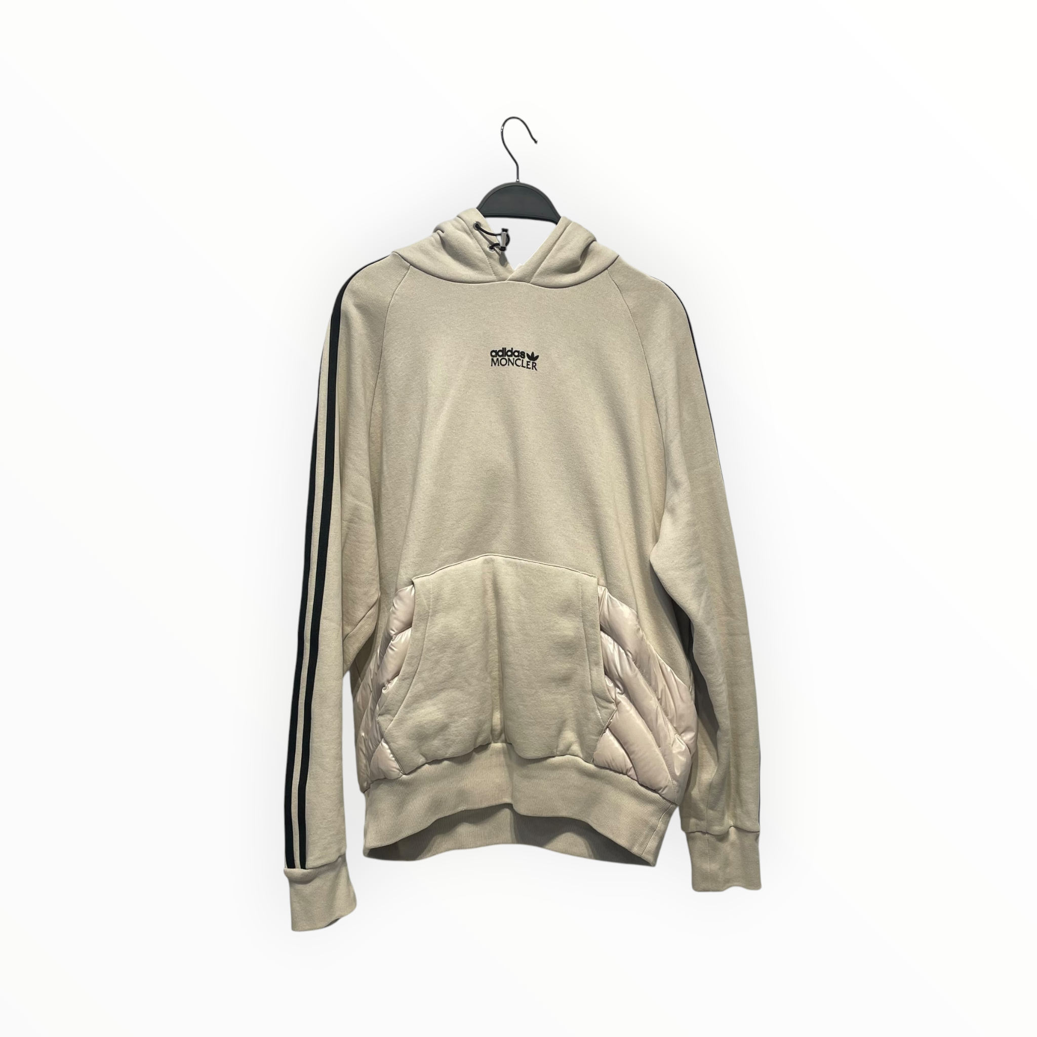 adidas/MONCLER/Hoodie/3/Cotton/CRM/PUFFER DETAIL view 1
