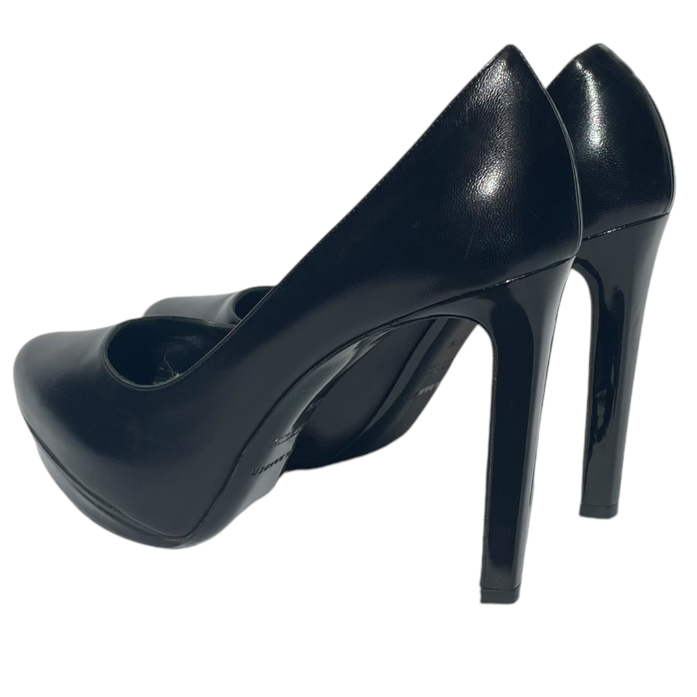 JIL SANDER/Heels/UK 4/Cowhide/BLK/U-Tip/Jill Sander Pump view 2