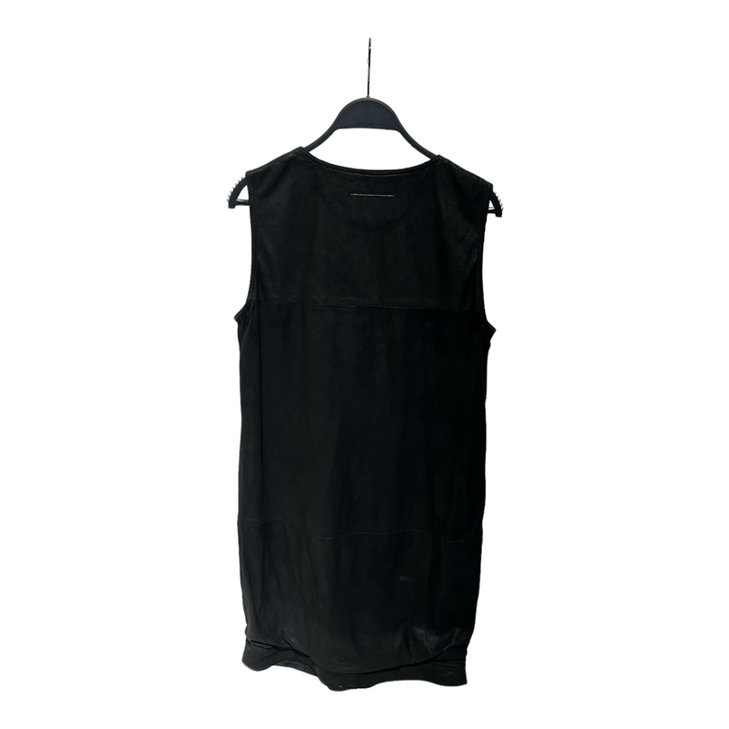 MM6/Camisole Dress/Lambskin/BLK/
