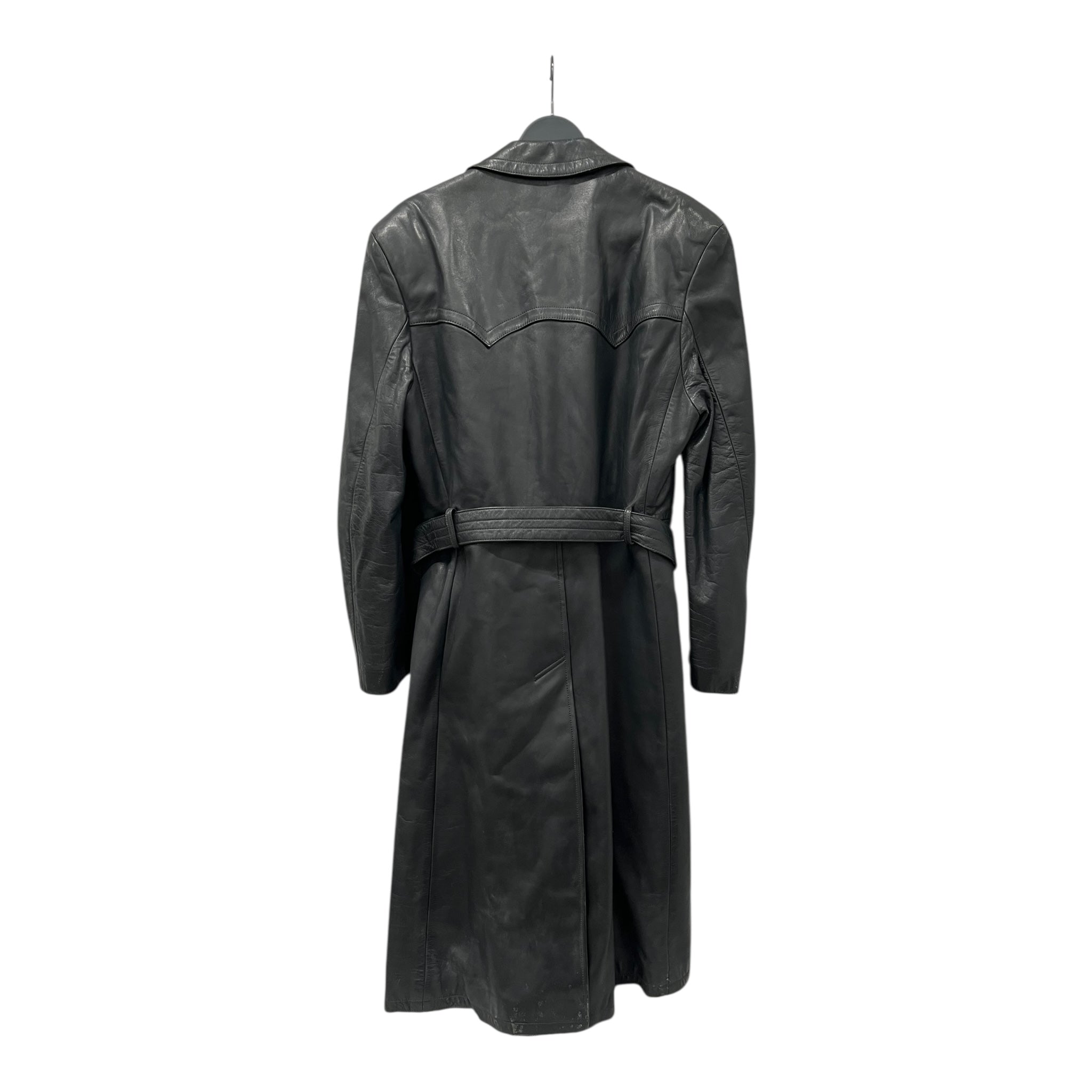 LEDER-PESCHKE/Jacket/L/Leather/GRY/LEATHER BELT view 2