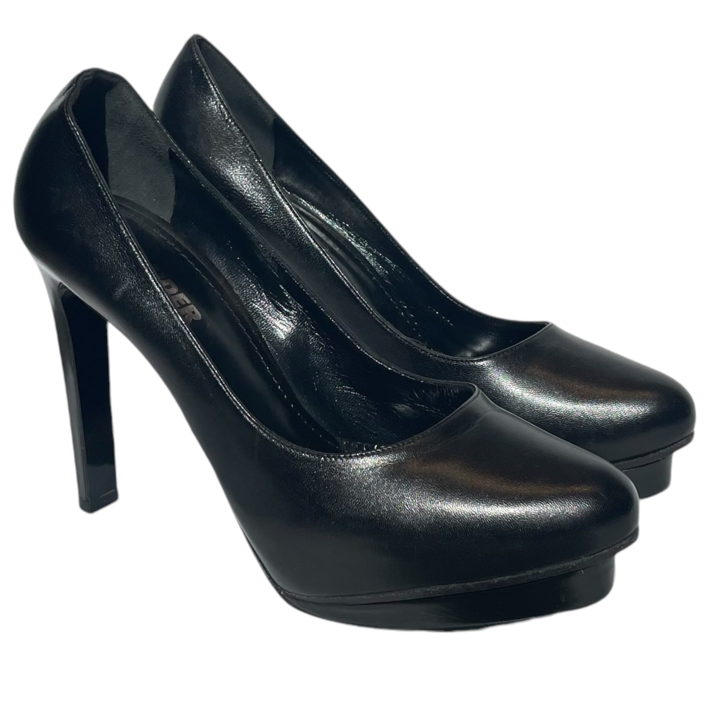 JIL SANDER/Heels/UK 4/Cowhide/BLK/U-Tip/Jill Sander Pump view 1