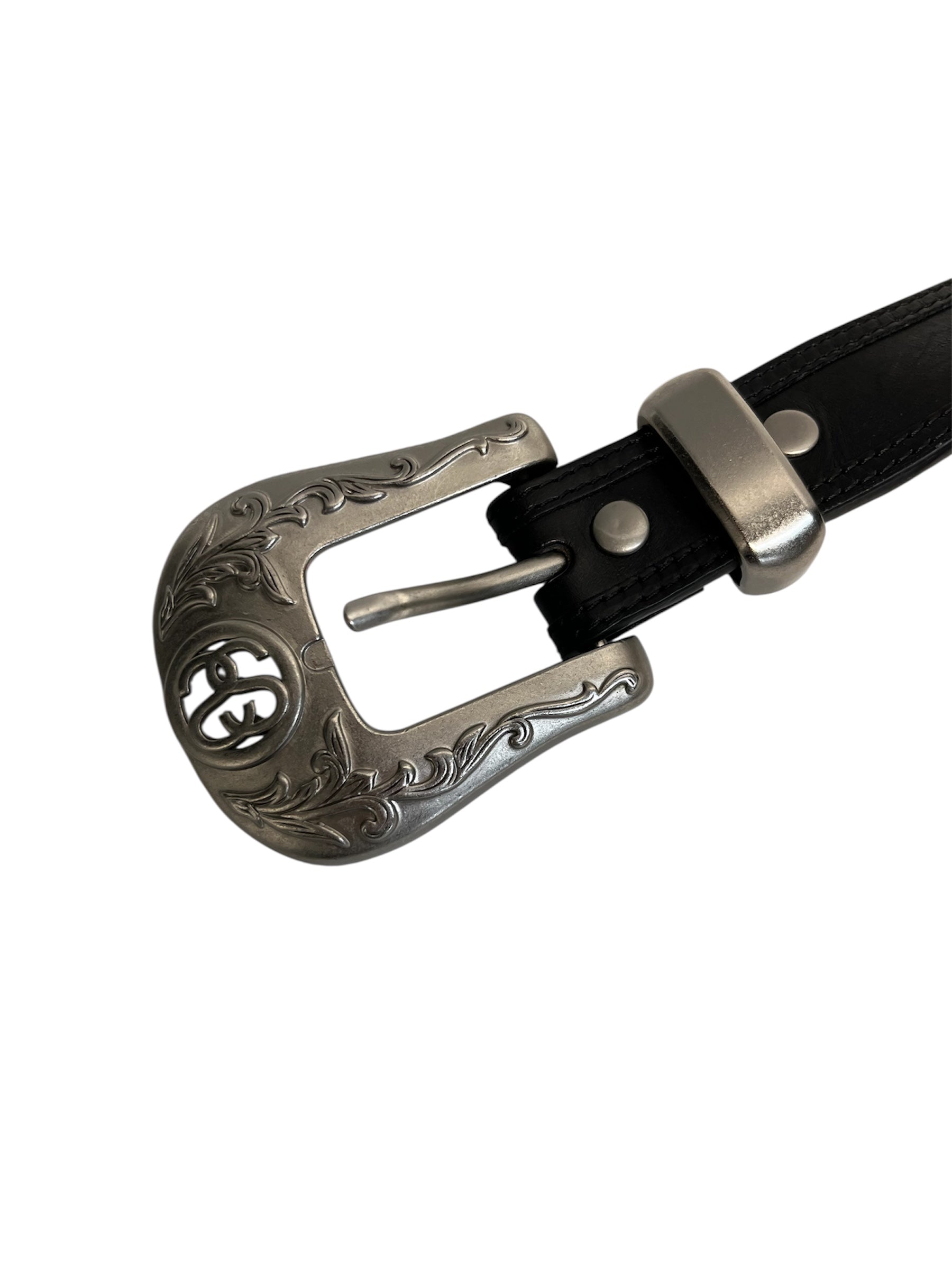 STUSSY/Belt/Leather/BLK/SS LINK COWBOY BELT view 4