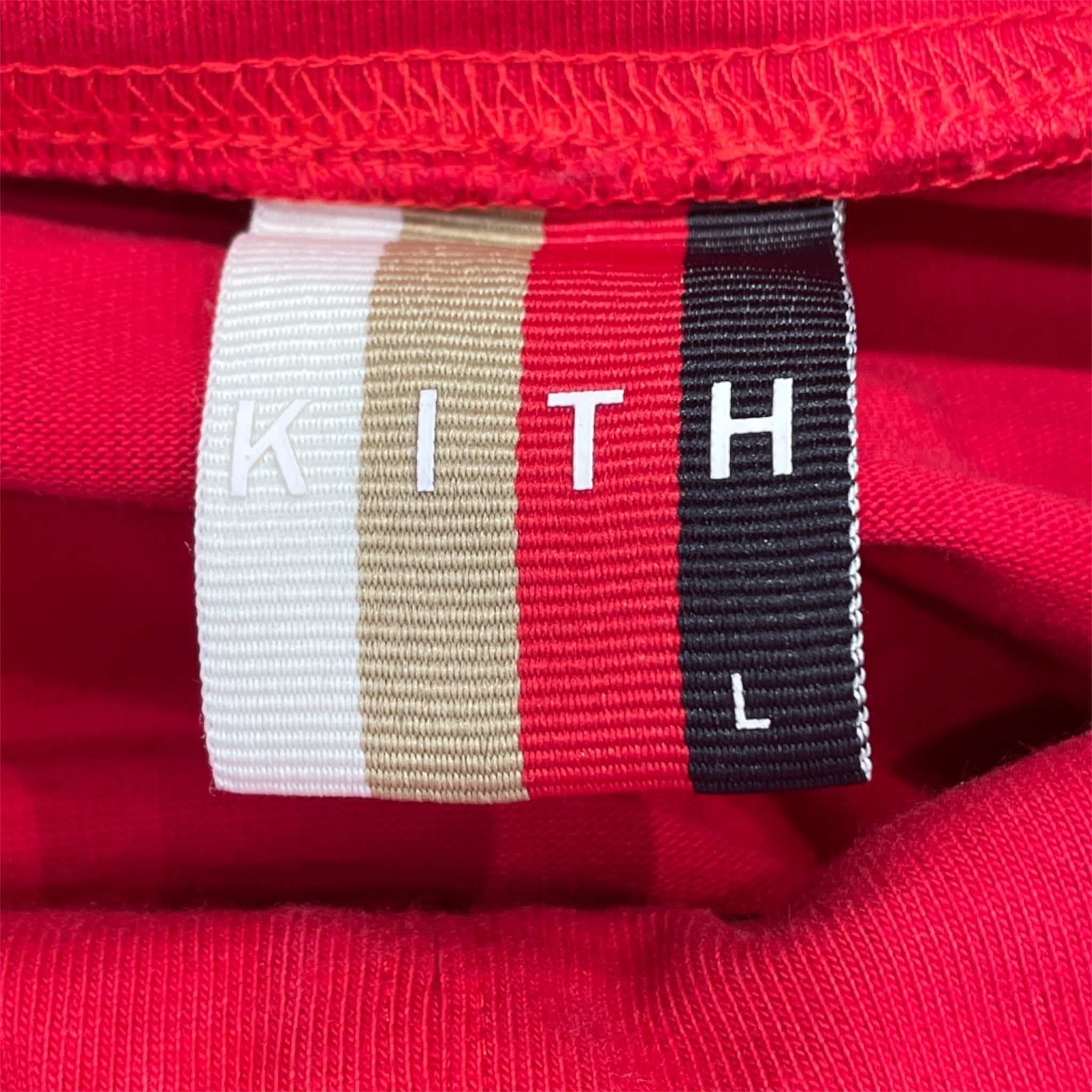 KITH/Jacket/L/Cotton/RED/ view 3
