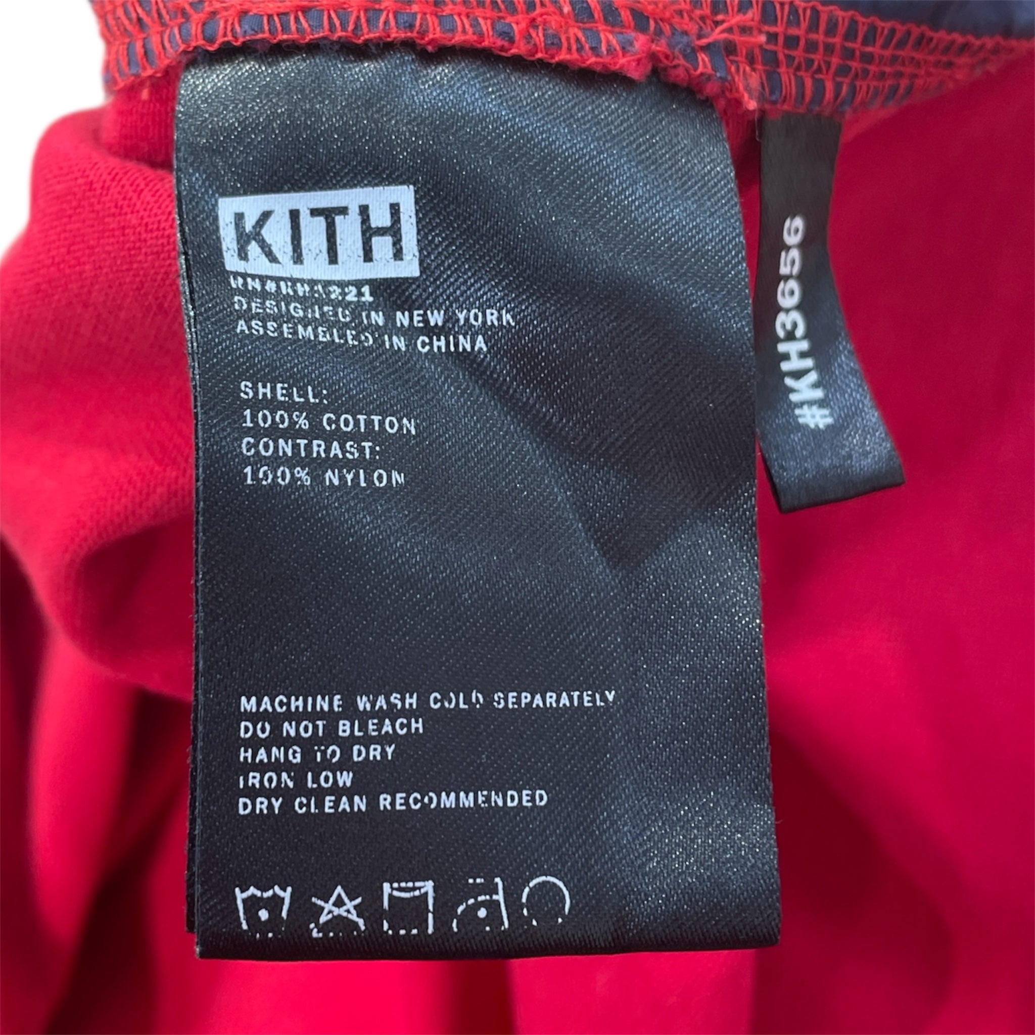 KITH/Jacket/L/Cotton/RED/ view 4