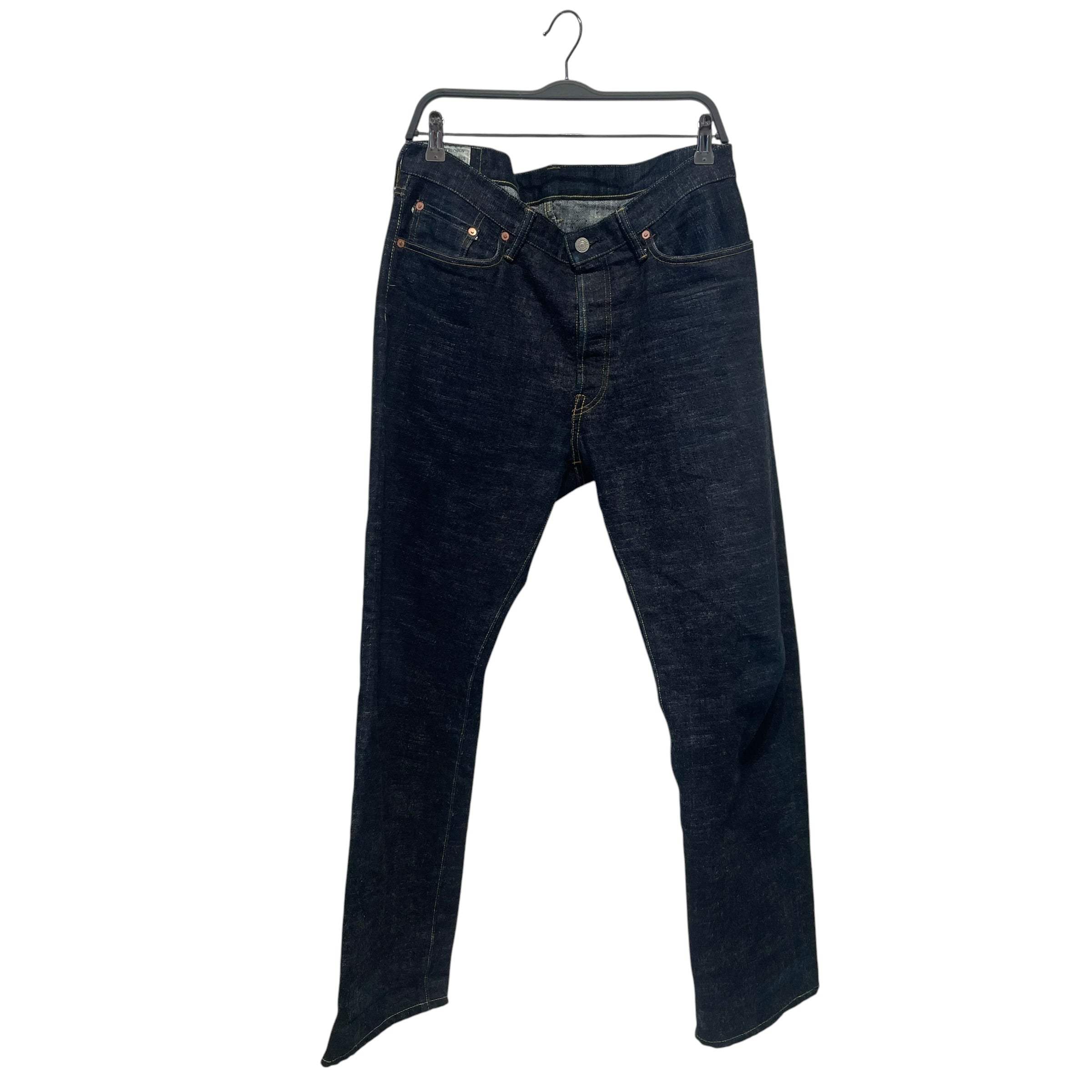 STUDIO D'ARTISAN&SA/Pants/36/Denim/NVY/Button Fly/DARKWASH SELFEDGE JEANS view 1