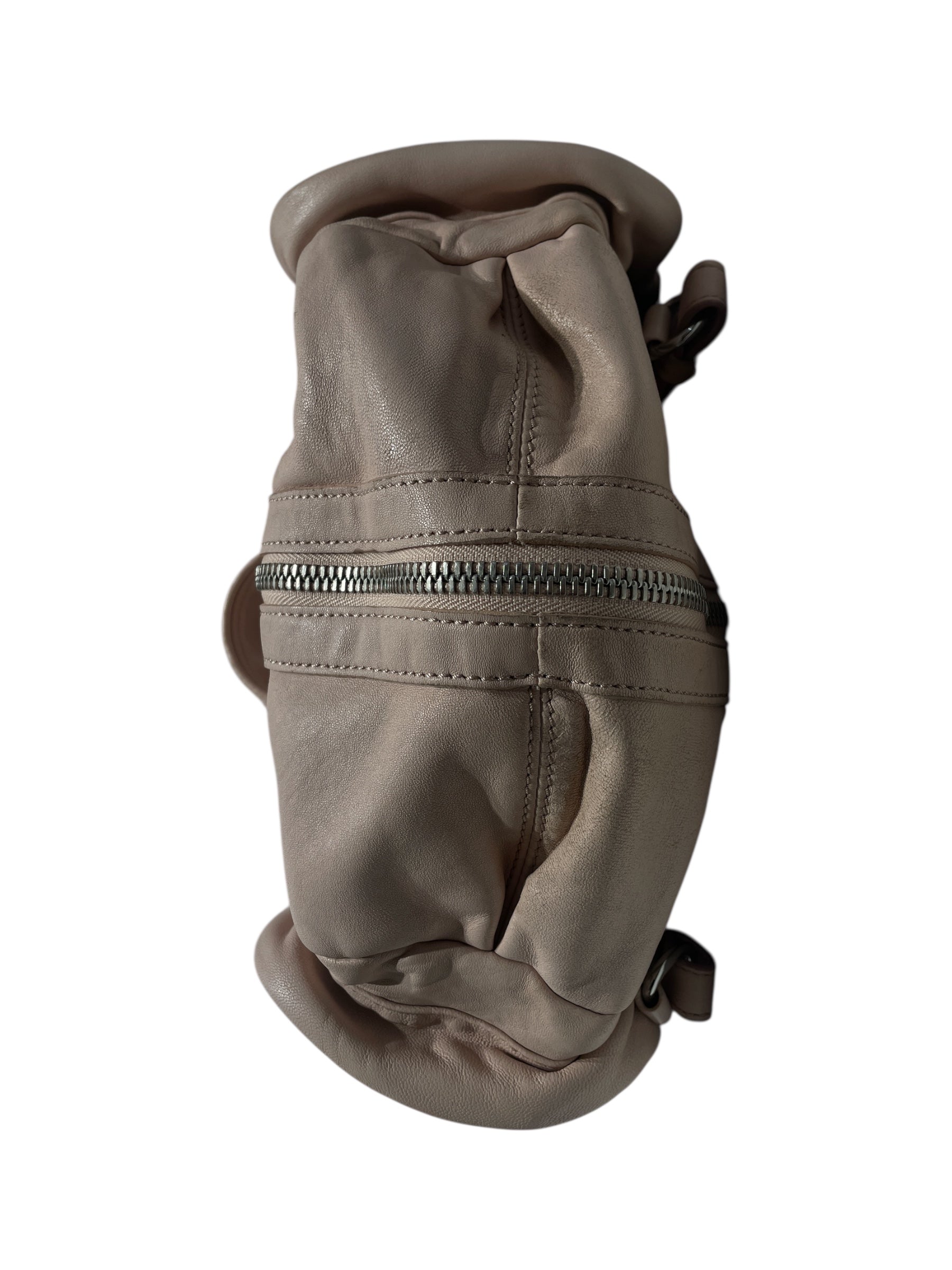 Alexander Wang/Backpack/Leather/PNK/zipper backpack view 3