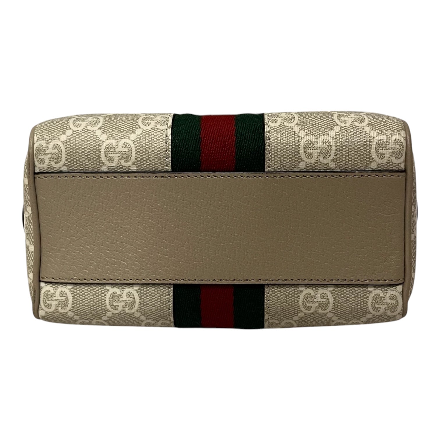 GUCCI/Hand Bag/Monogram/Leather/CRM/mini ophidia view 4