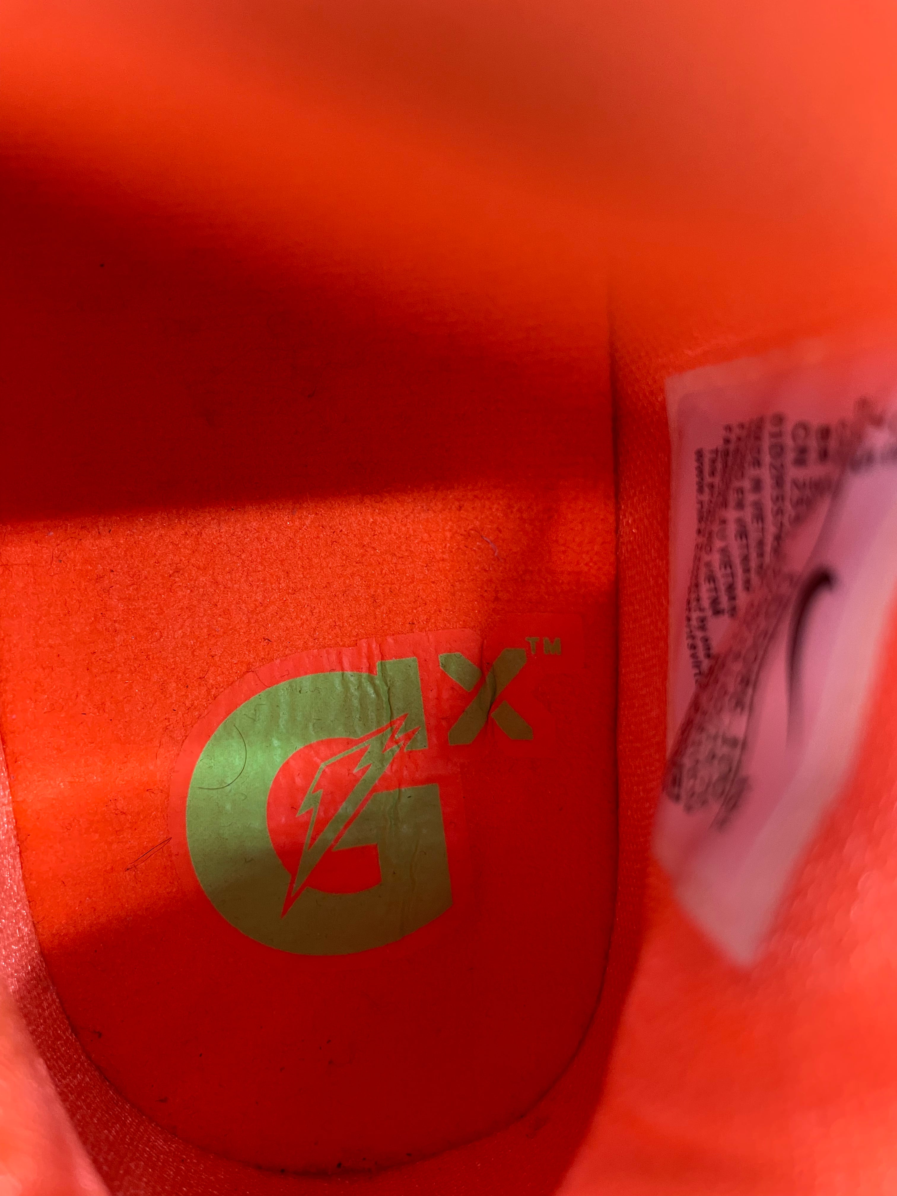 NIKE/Low-Sneakers/US 9/Nylon/GRN/GATORADE view 3