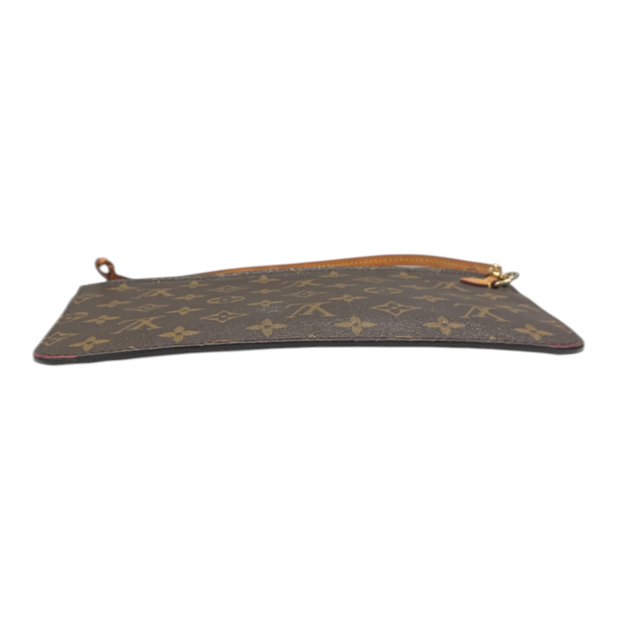 LOUIS VUITTON/Pouch/Leather/BRW/Neverfull Pochette view 3