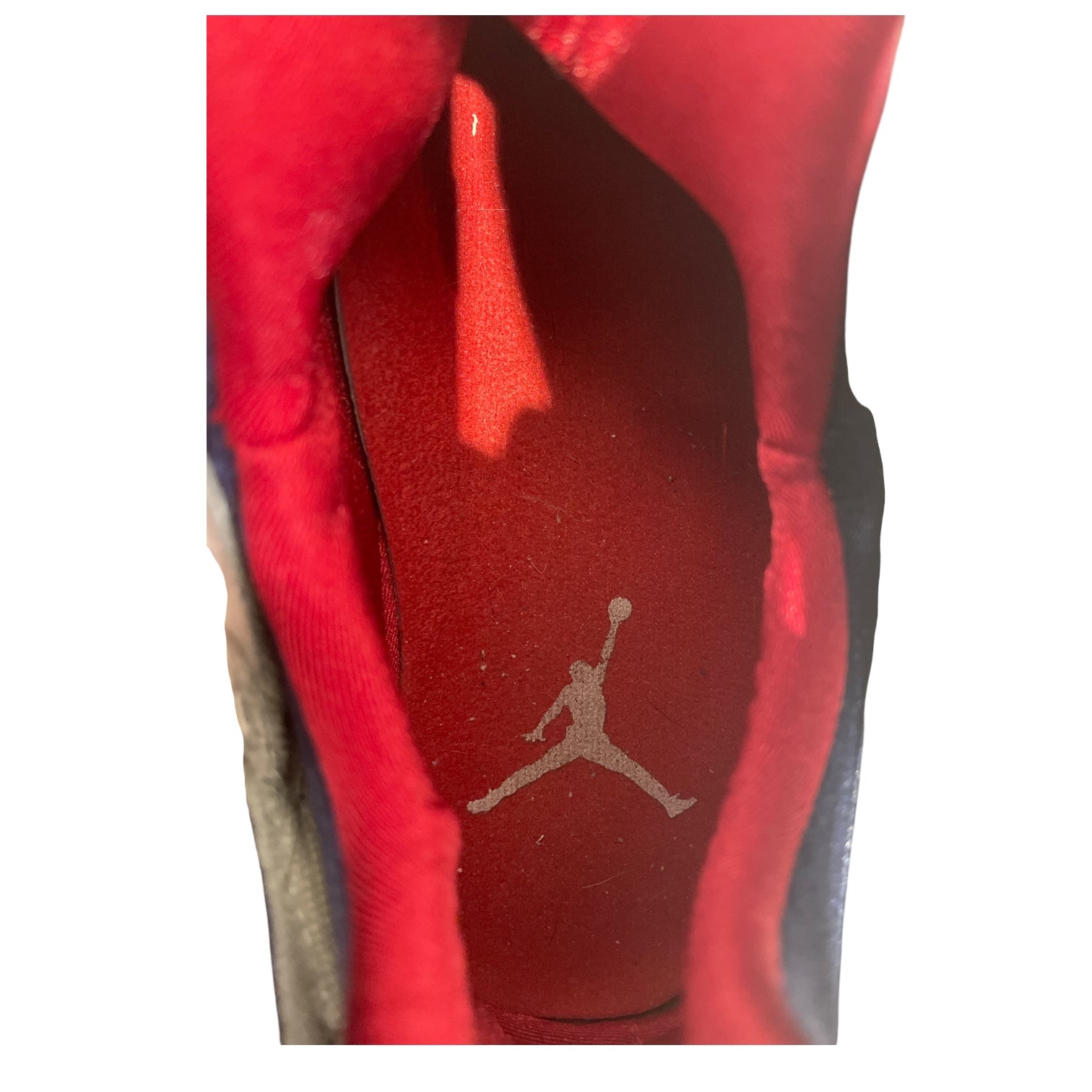 JORDAN BRAND/Hi-Sneakers/US 8.5/Leather/WHT/7 Retro "Love of the Game" view 3