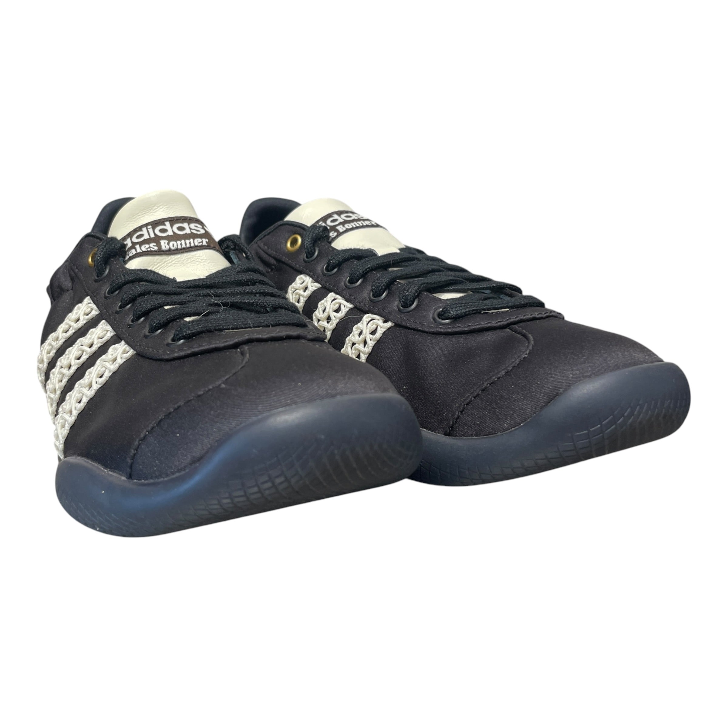 adidas/WALES BONNER/Low-Sneakers/US 6.5/Nylon/BLK/Low Satin SNeakers view 1