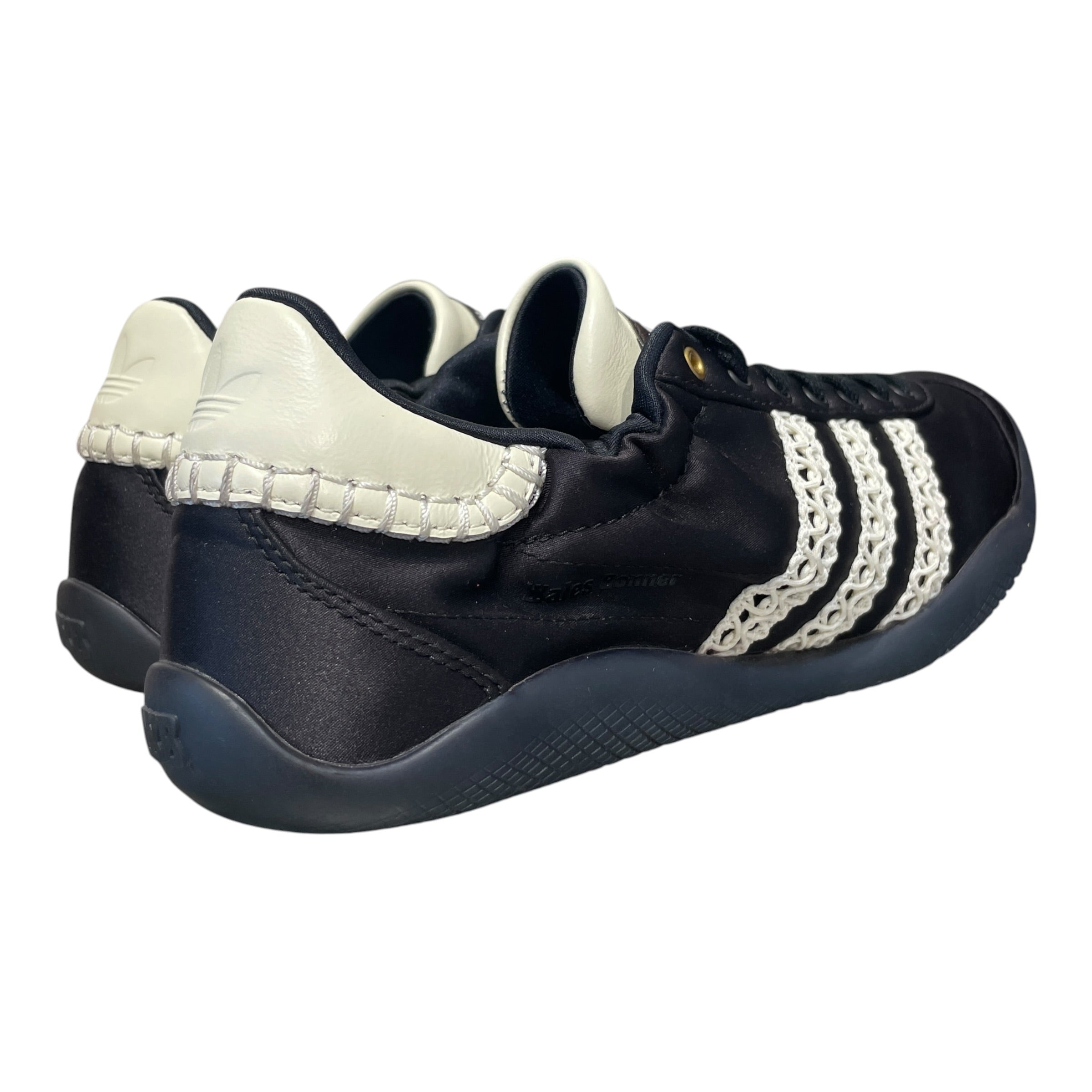 adidas/WALES BONNER/Low-Sneakers/US 6.5/Nylon/BLK/Low Satin SNeakers view 3