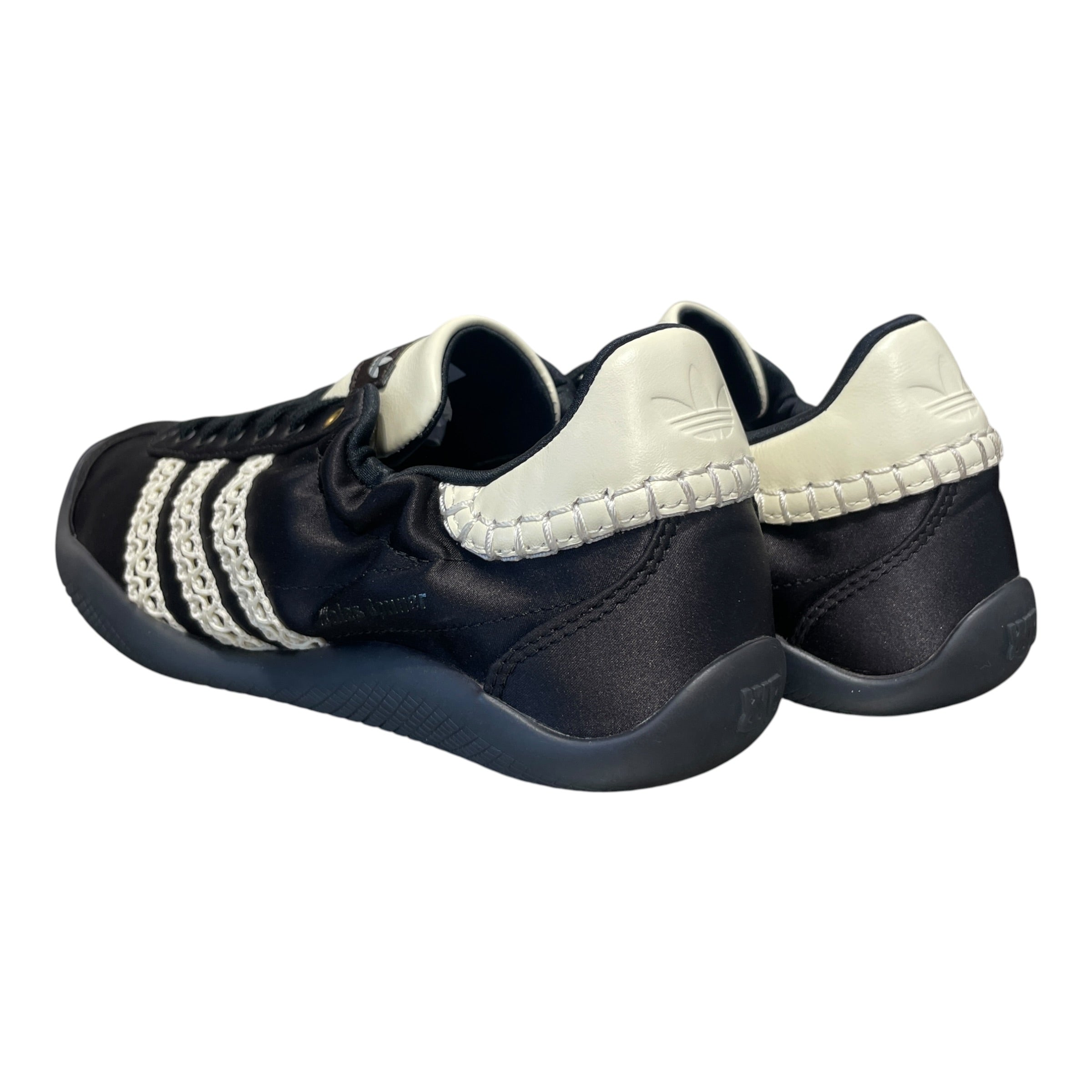 adidas/WALES BONNER/Low-Sneakers/US 6.5/Nylon/BLK/Low Satin SNeakers view 2
