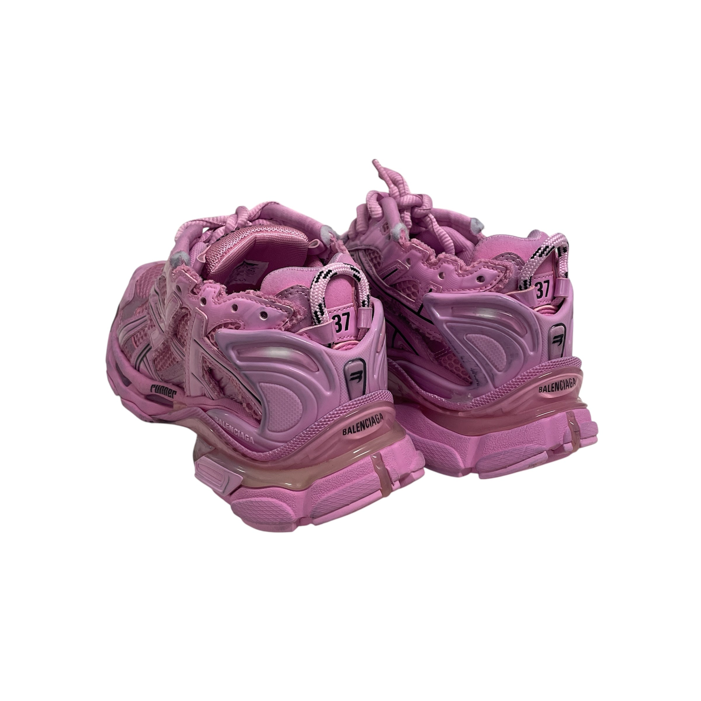 BALENCIAGA/Low-Sneakers/US 7/PNK/RUNNER/ view 2