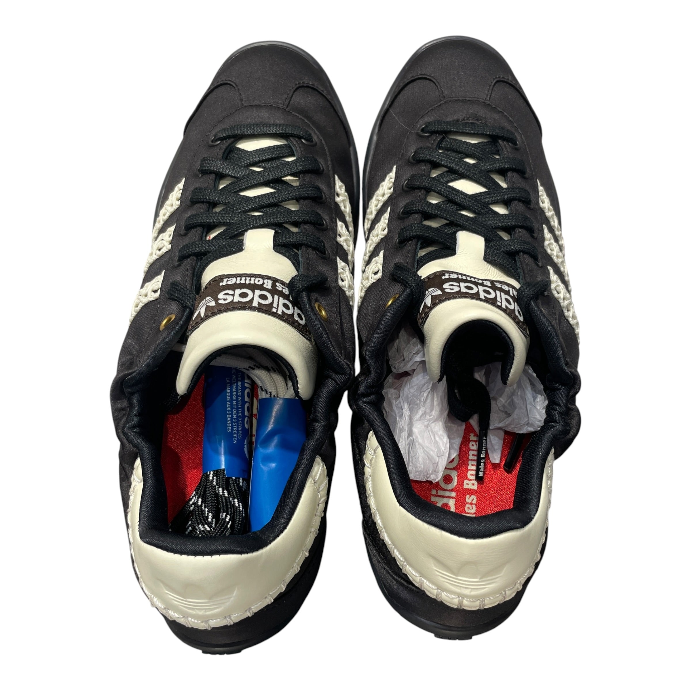 adidas/WALES BONNER/Low-Sneakers/US 6.5/Nylon/BLK/Low Satin SNeakers view 4