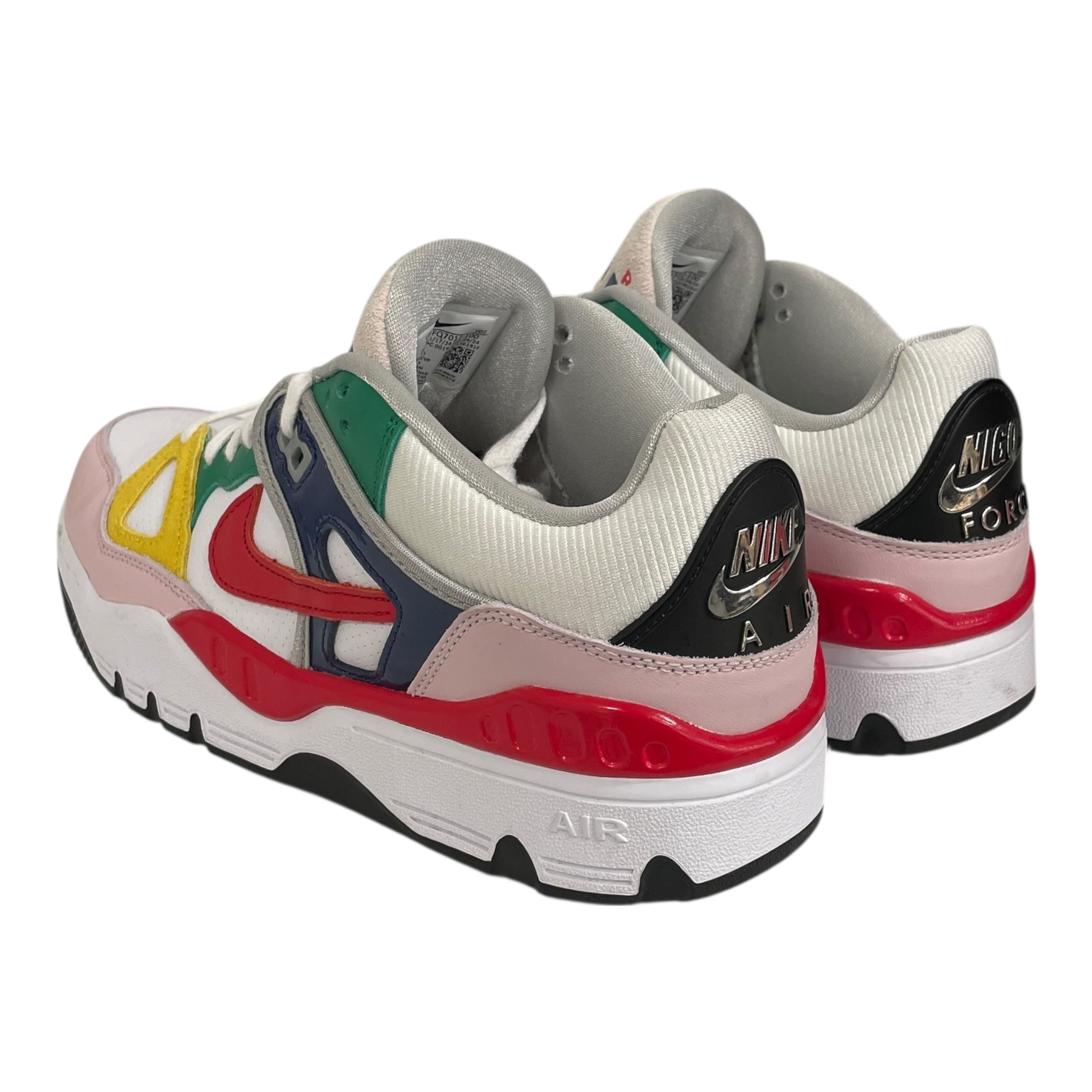 NIKE/Low-Sneakers/US 9/Leather/MLT/Nike Air Force 3 Low SP Nigo view 2