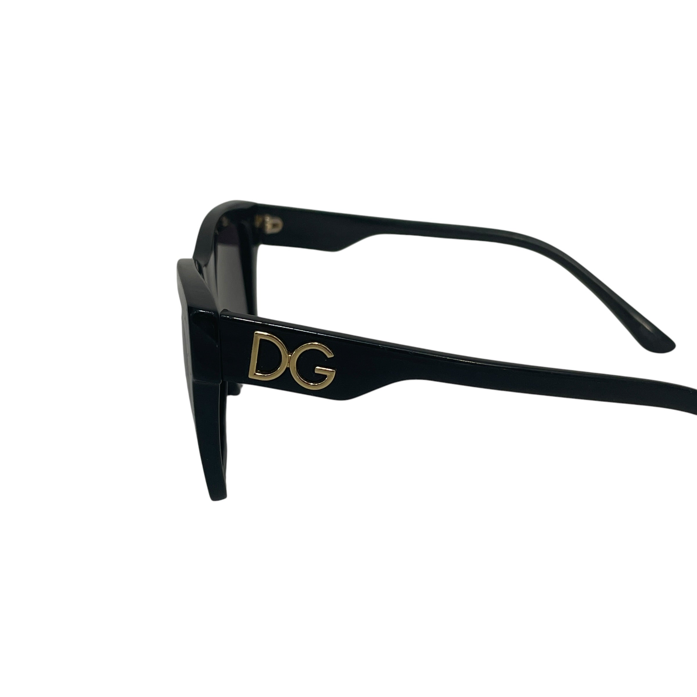 DOLCE&GABBANA/Sunglasses/Plastic/BLK/DG4384 view 3