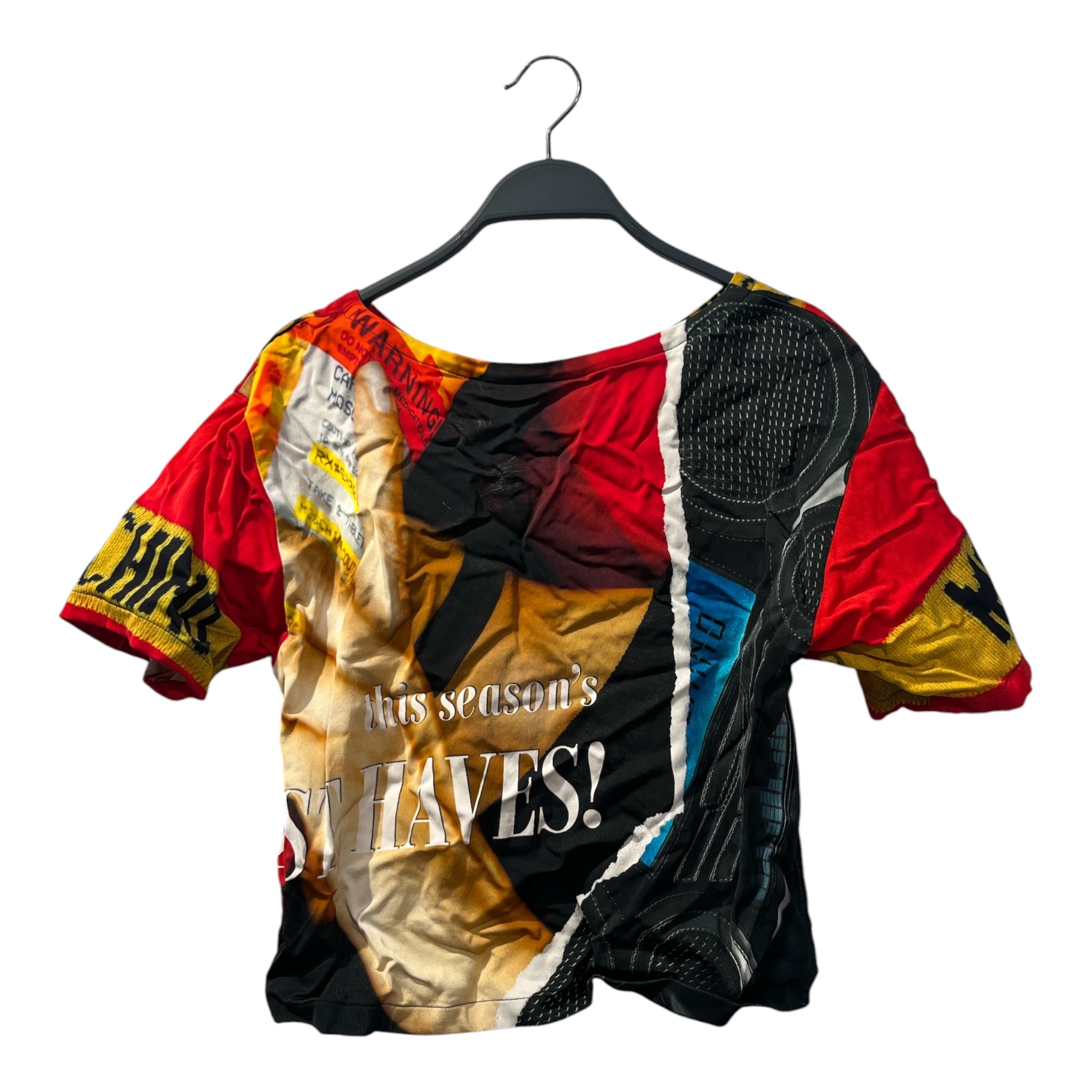 MOSCHINO/T-Shirt/XXL/Graphic/Rayon/MLT/THIS SEASON'S MUST HAVES view 2