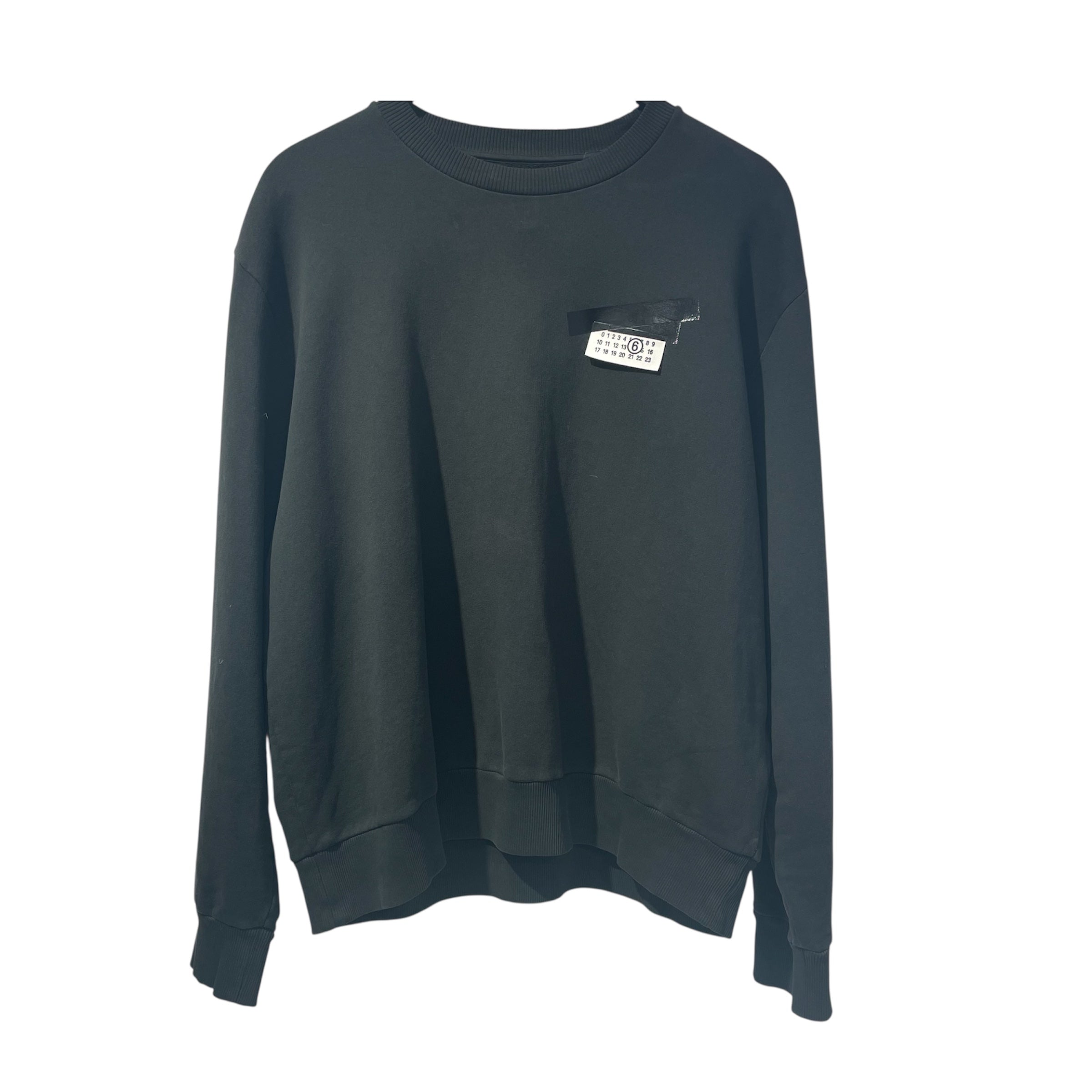 Maison Margiela/Sweatshirt/L/Cotton/BLK/ view 1