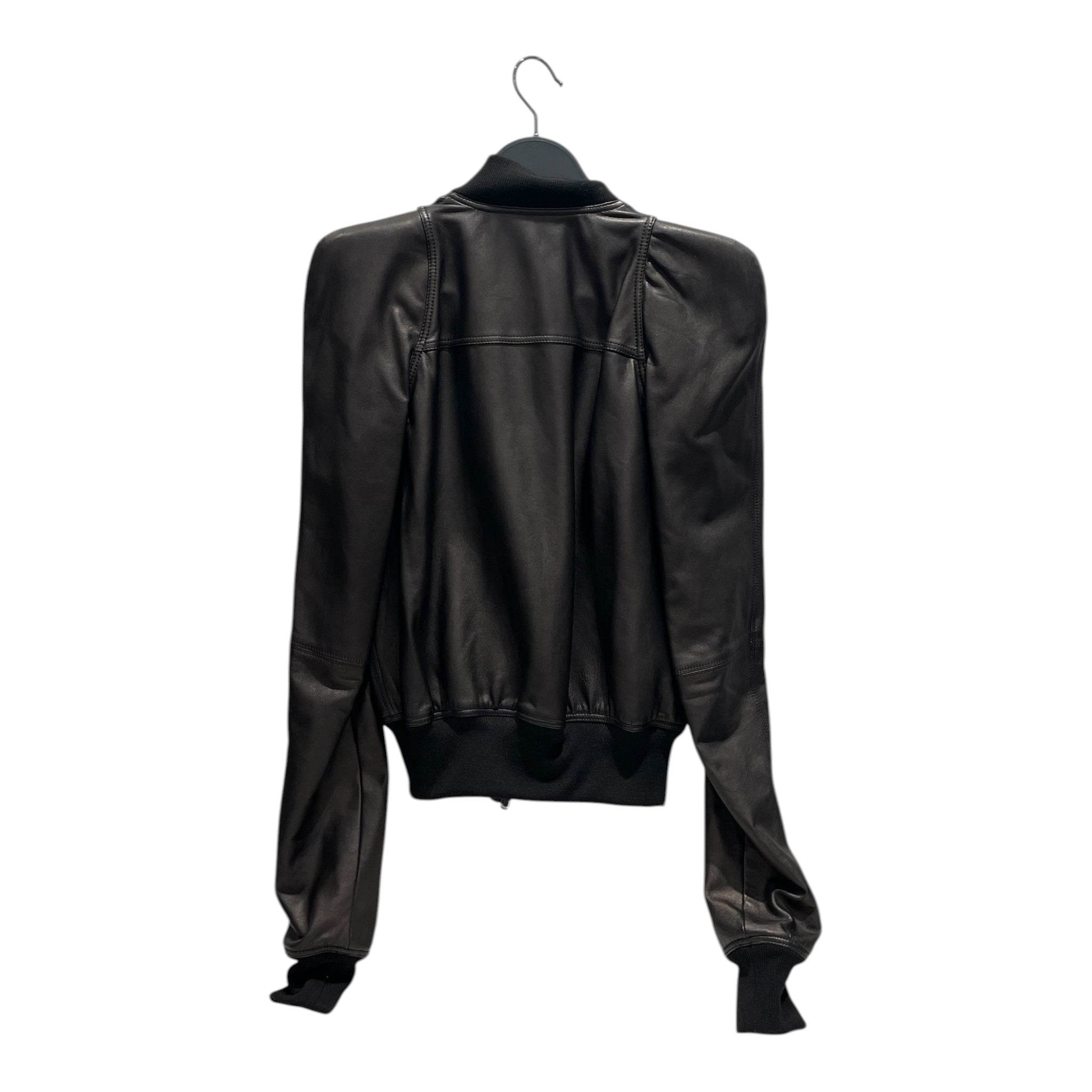 Rick Owens/Leather Jkt/M/Leather/BLK/ZIONIC BOMBER JACKET view 2