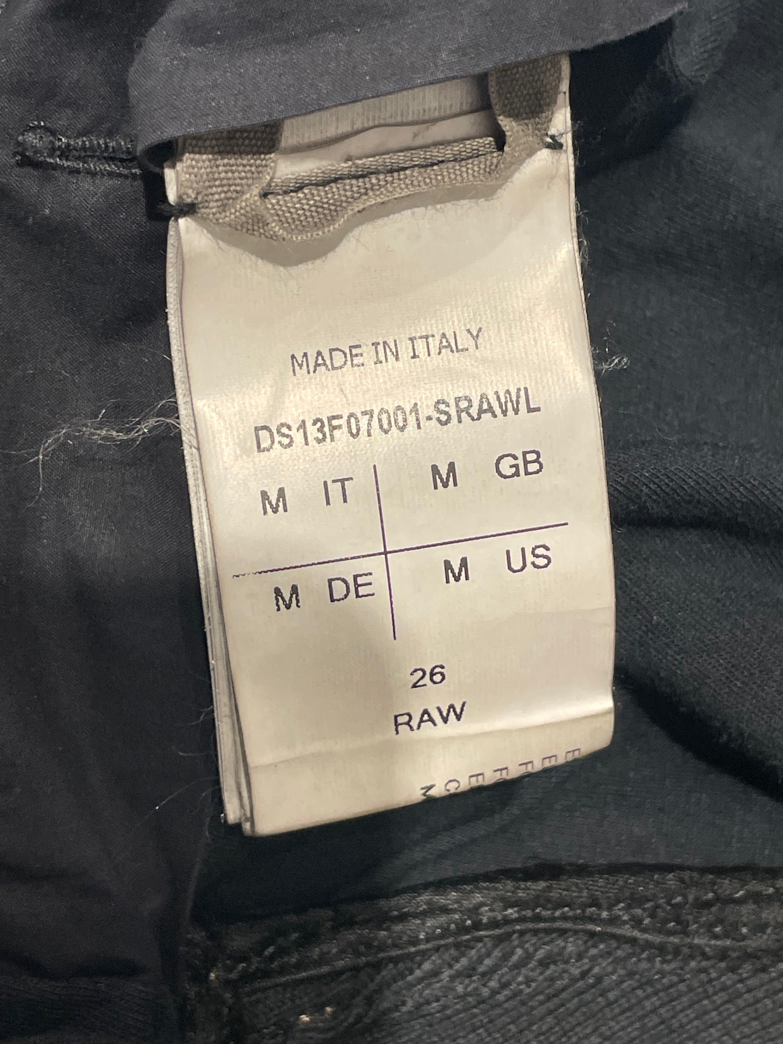 Rick Owens/Denim Jkt/M/Denim/BLU/DENIM & LEATHER JACKET view 3