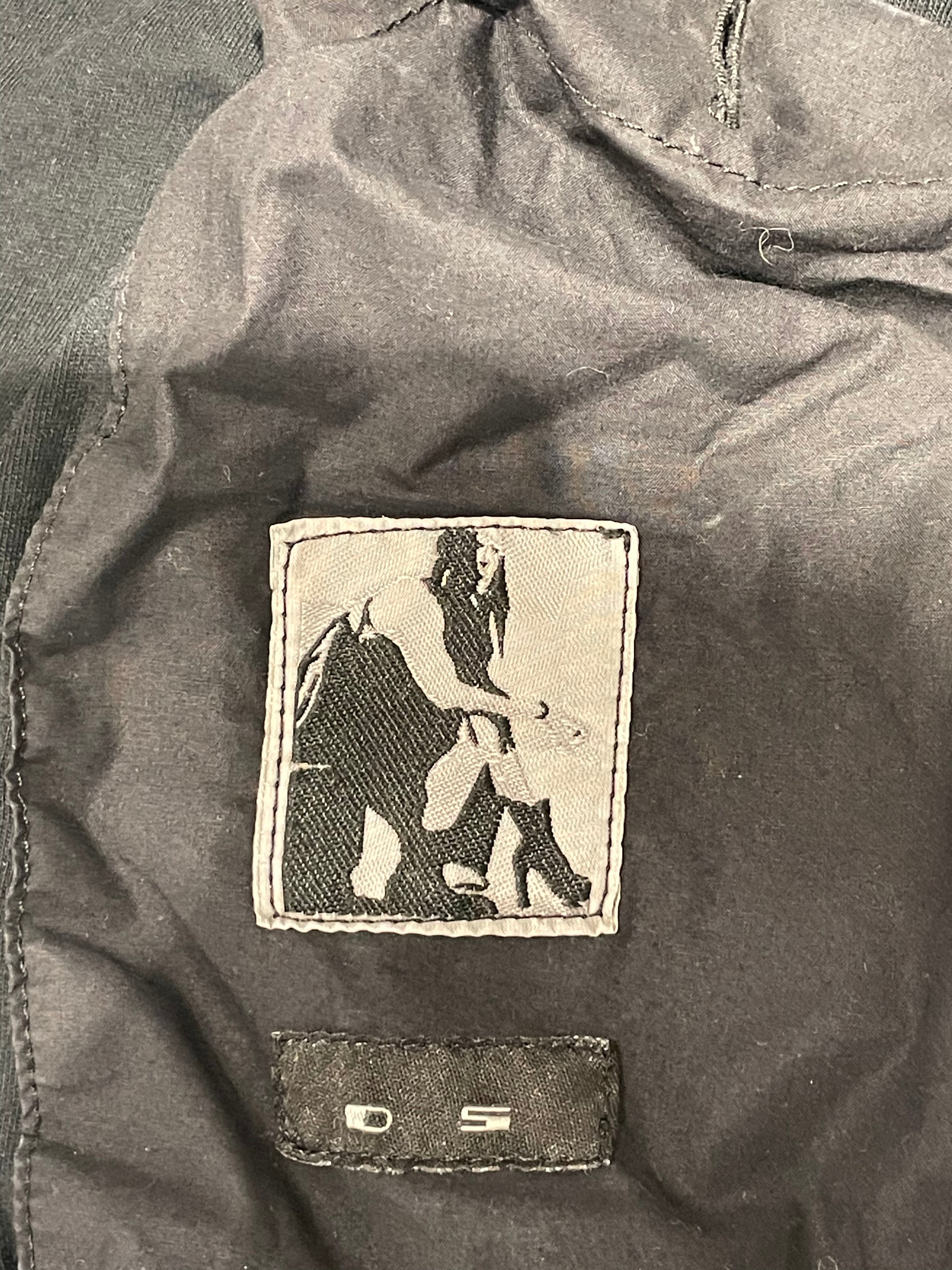 Rick Owens/Denim Jkt/M/Denim/BLU/DENIM & LEATHER JACKET view 5